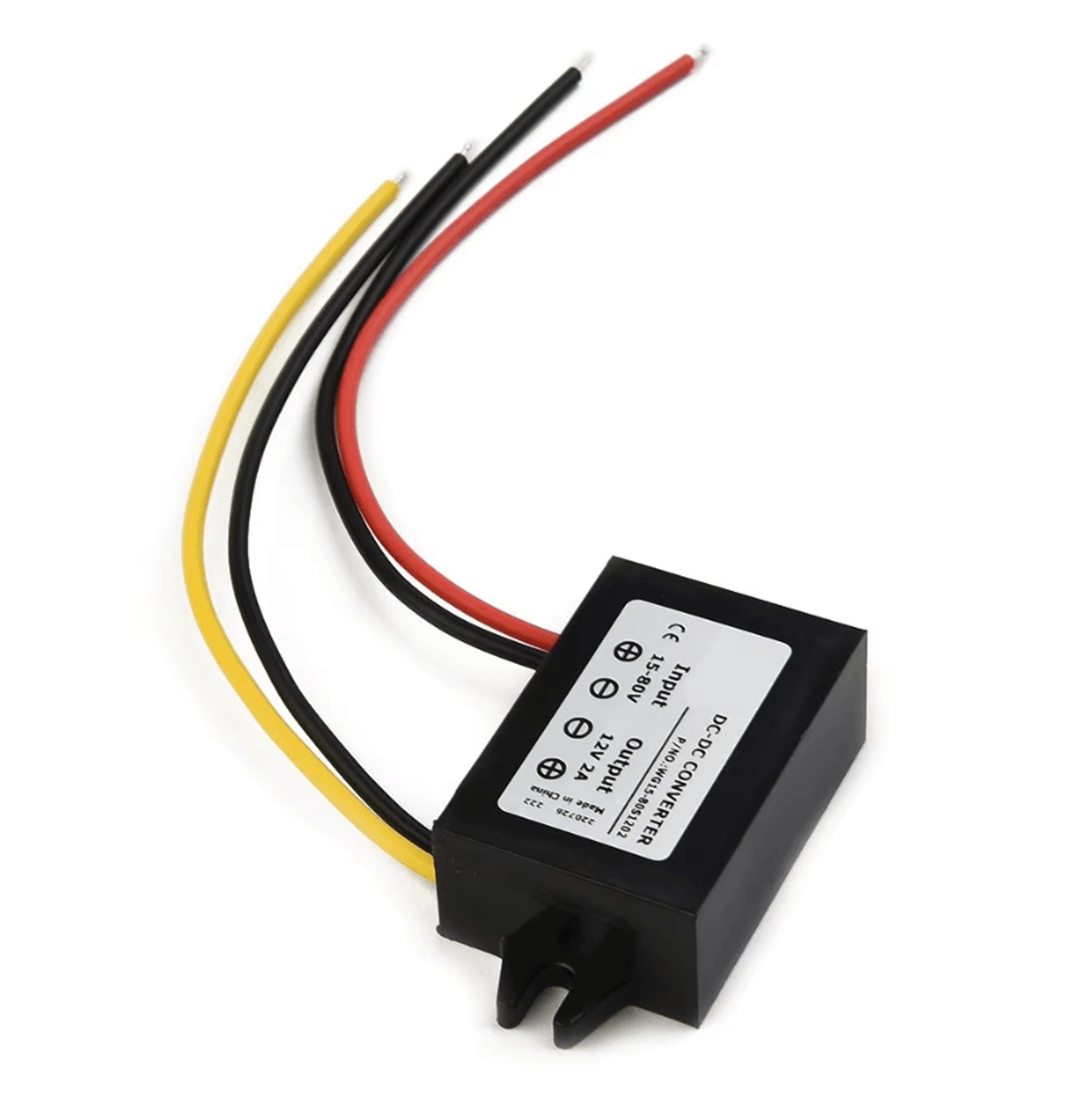 15v-72v to 12v 2a dc-dc step down converter waterproof buck converter module voltage regulator