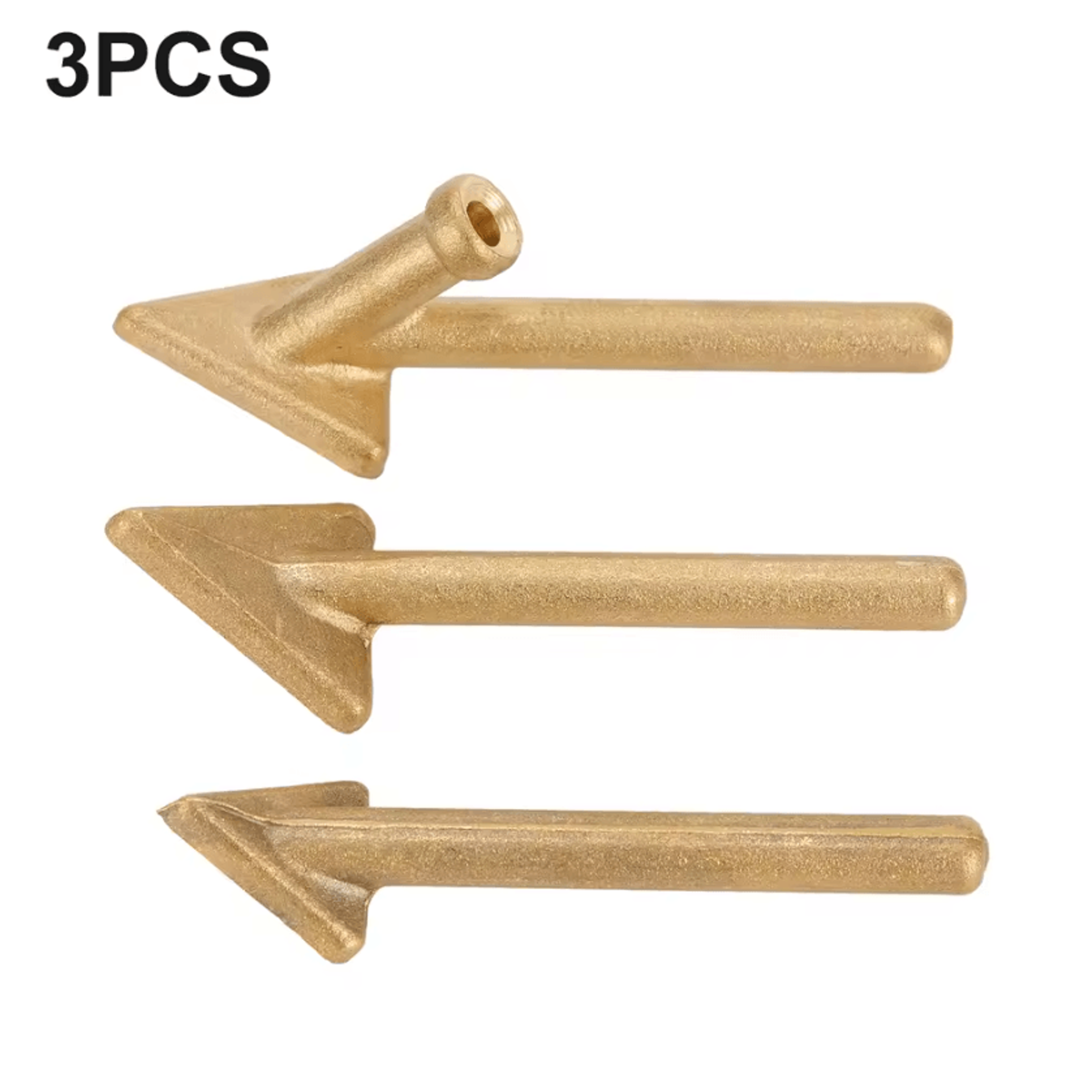 3-piece plastic welder replacement tips for 80w soldering iron tips auto bumper & plastic repair
