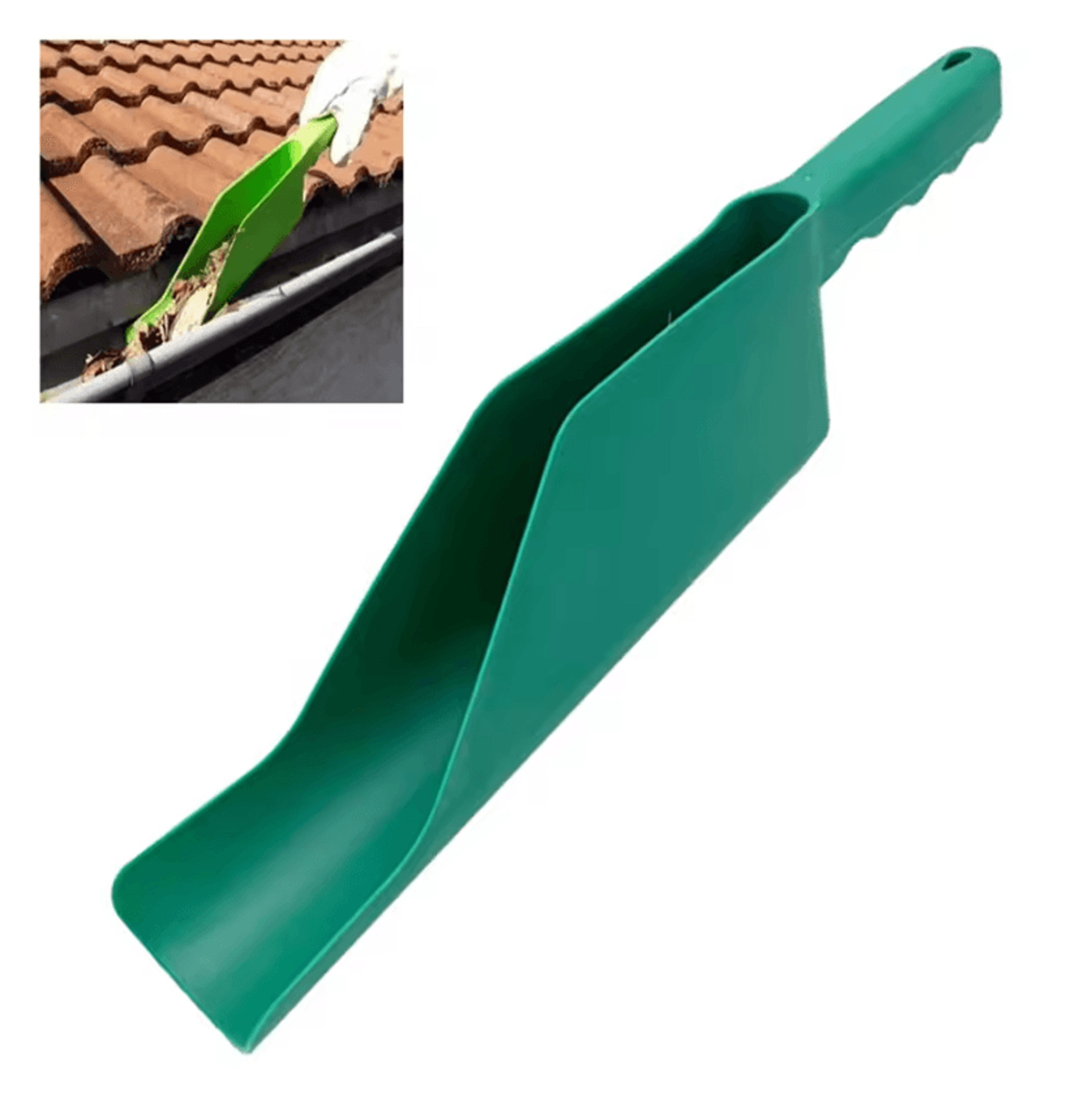 gutter cleaning scoop multipurpose roof gutter shovel for leaves, dirt & debris removal