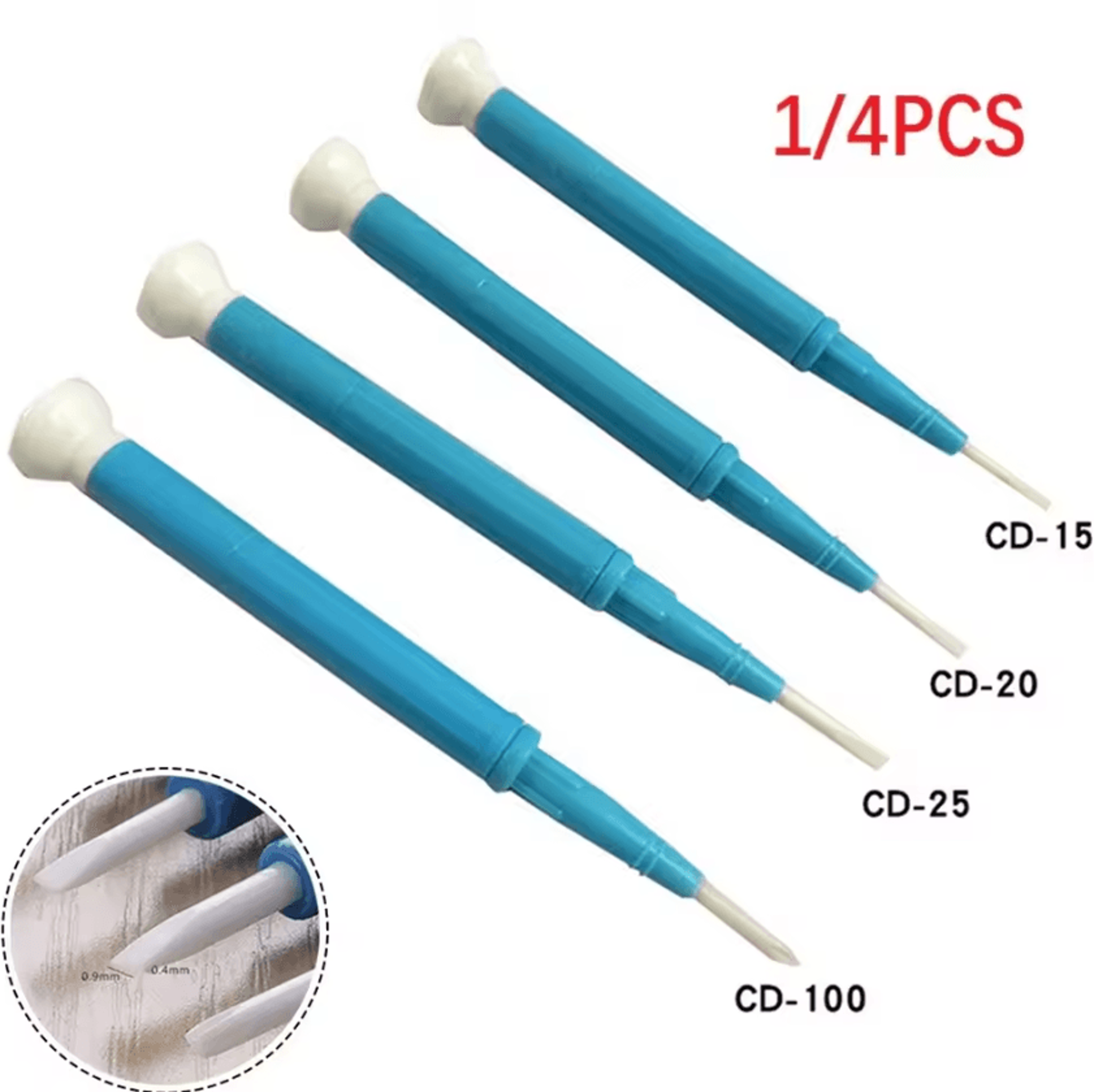 ceramic precision screwdriver antistatic non-magnetic screwdriver flat & phillips for electronics repair
