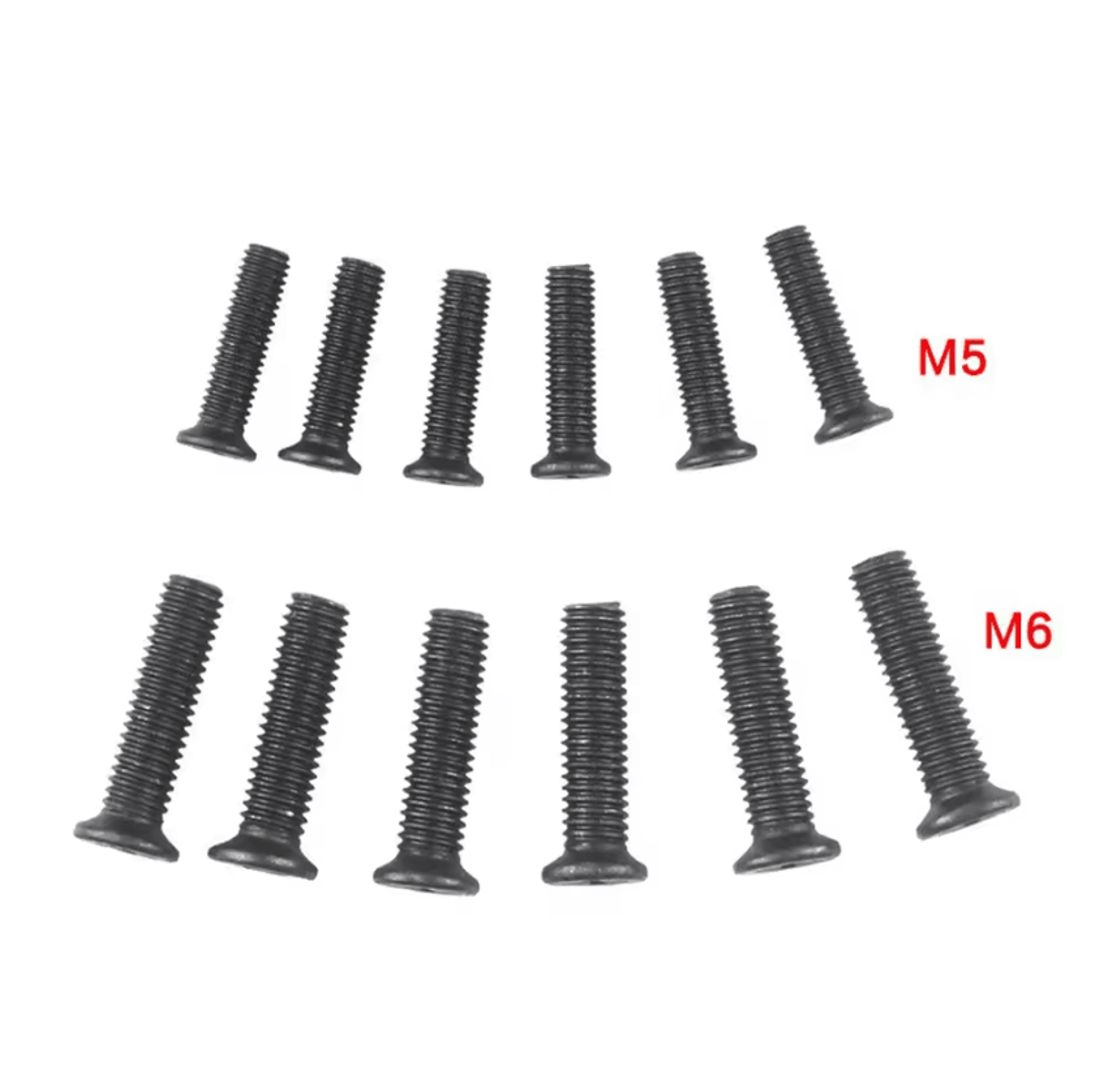 m5 m6 left hand drill chuck fixing screw set for secure drill chuck replacement