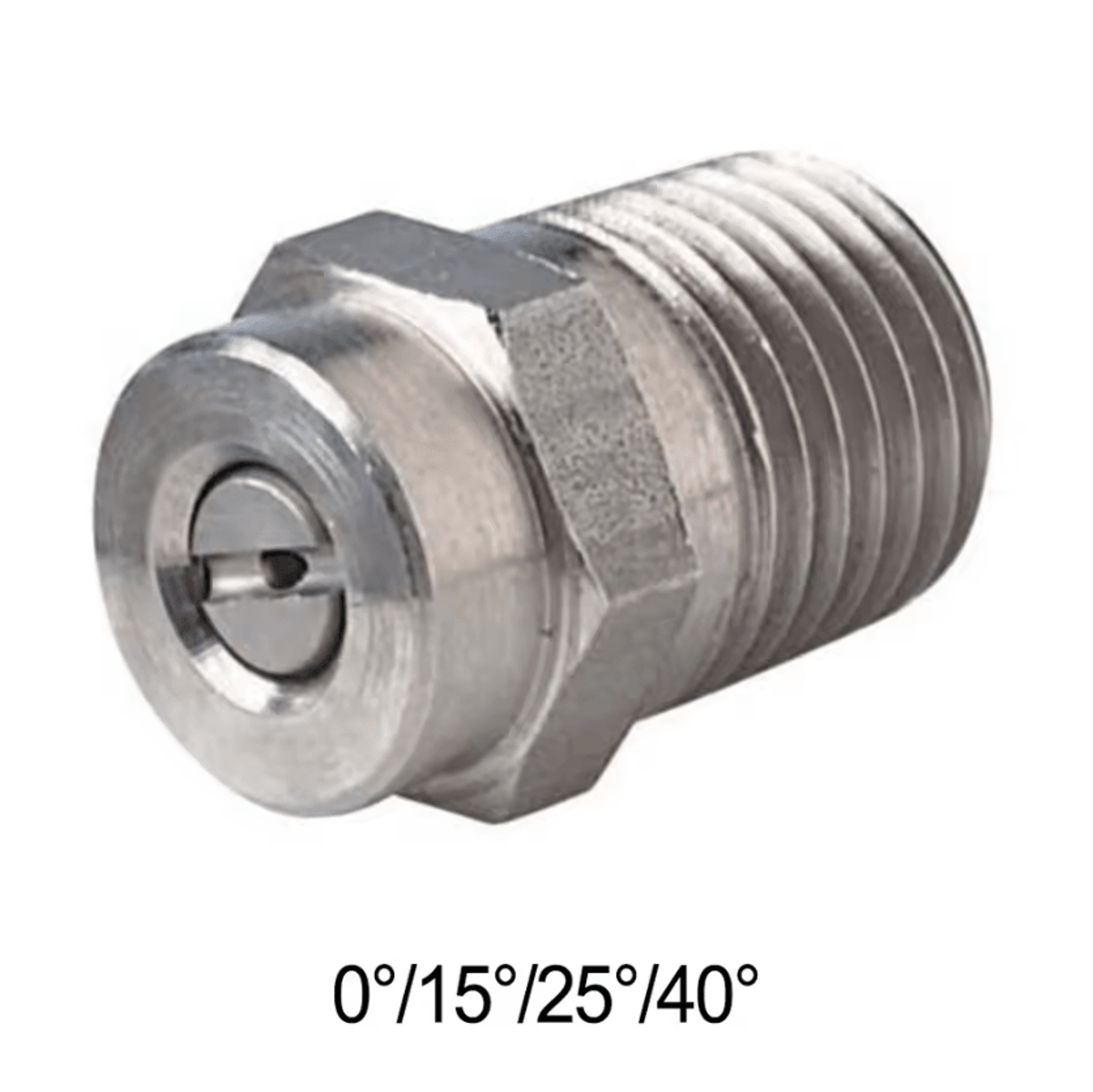 high pressure washer nozzle tips set with stainless steel turbo and fan spray nozzles