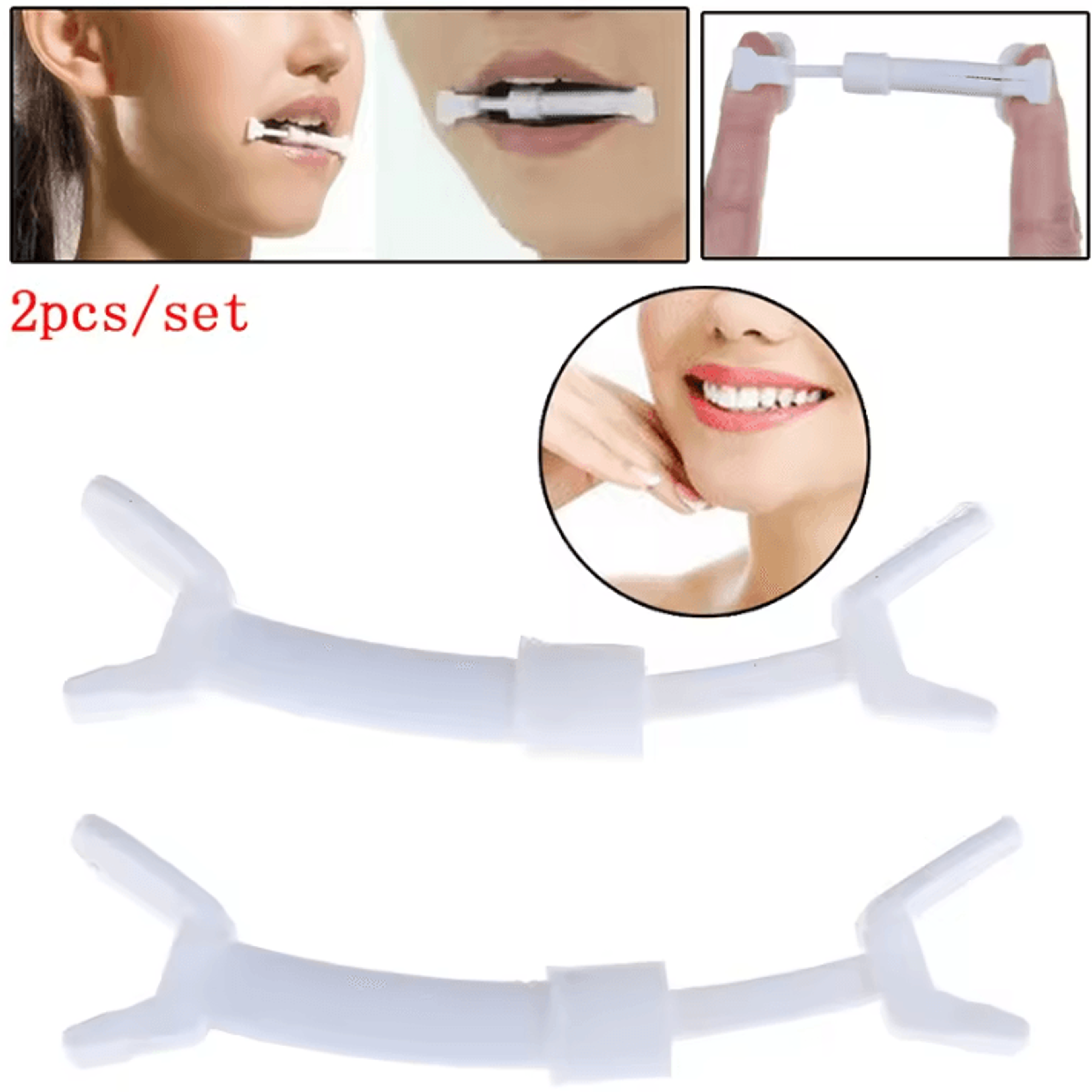 facial exercise trainer for jawline toning and smile muscle workouts