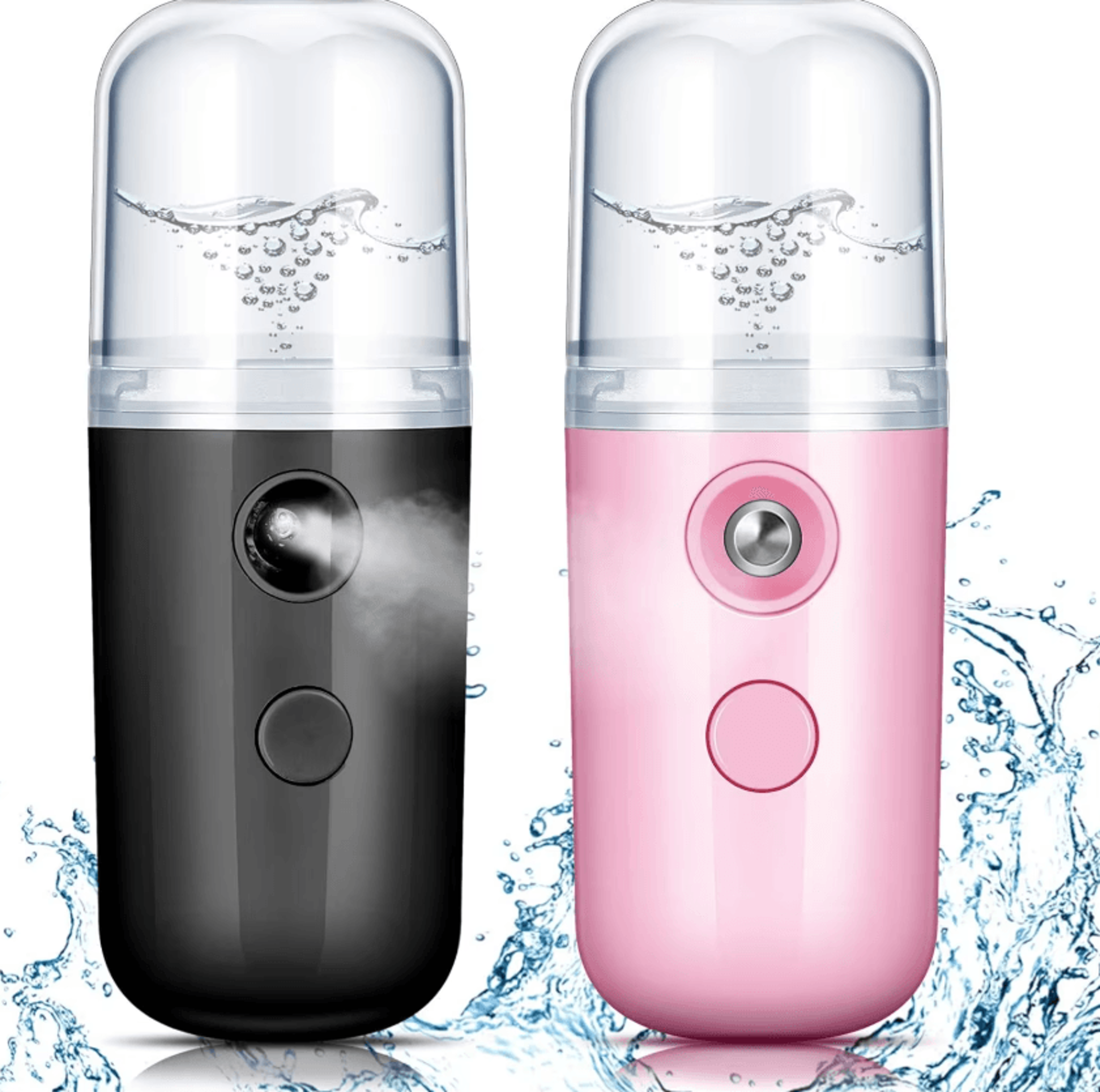 portable nano facial mister usb rechargeable face sprayer for hydrating skincare
