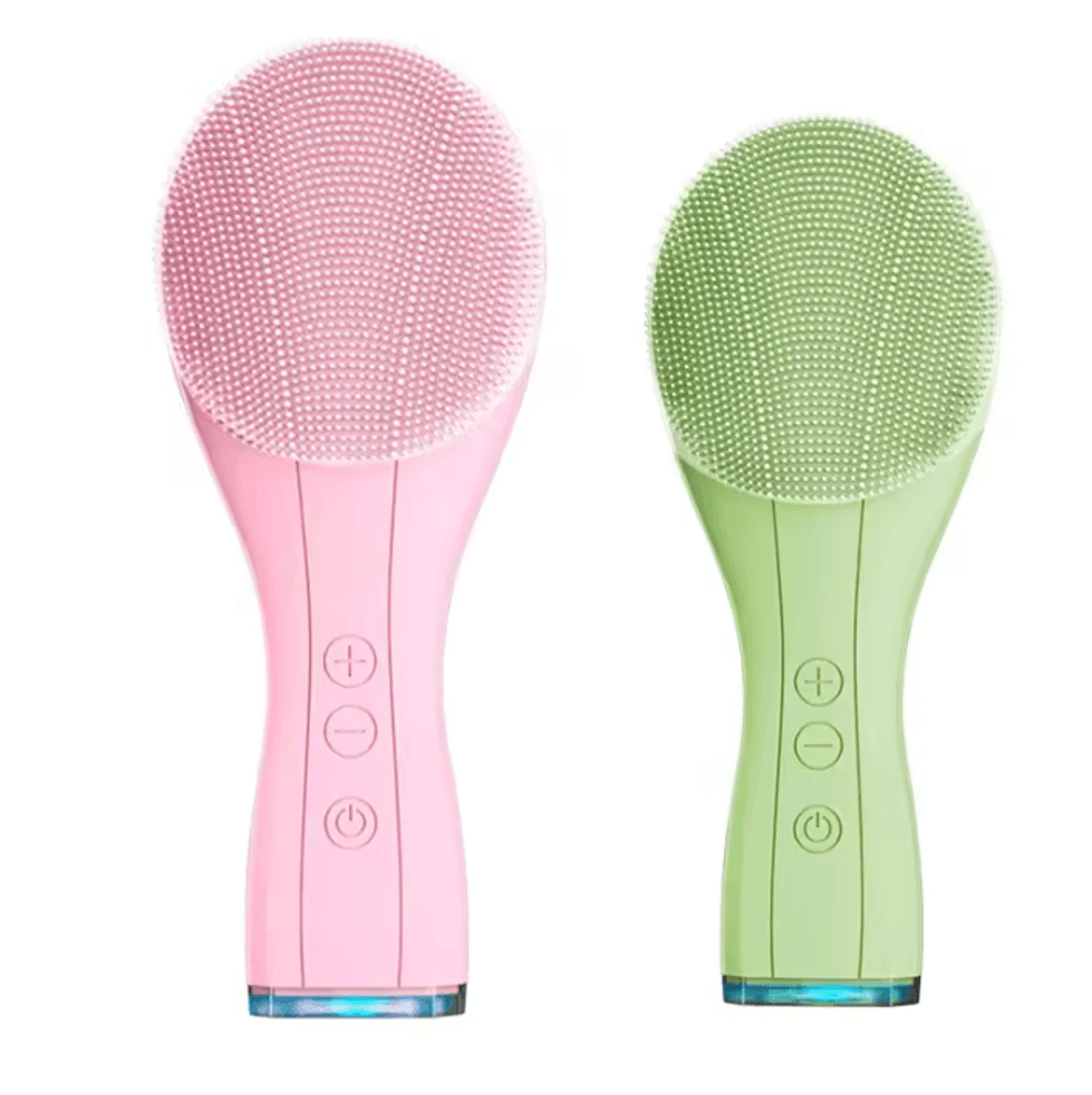 silicone electric facial cleansing brush for deep cleansing and gentle exfoliation