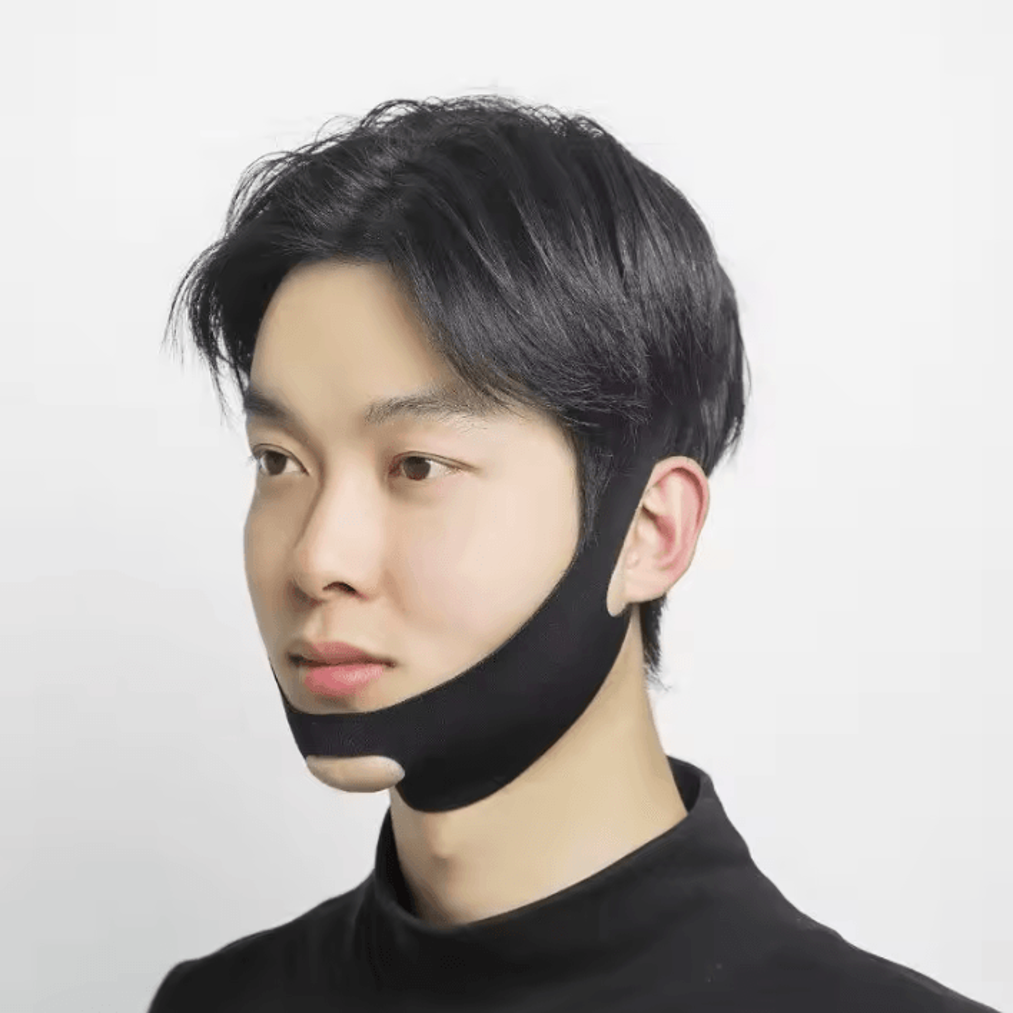 v face lifting band for jawline support and facial contouring