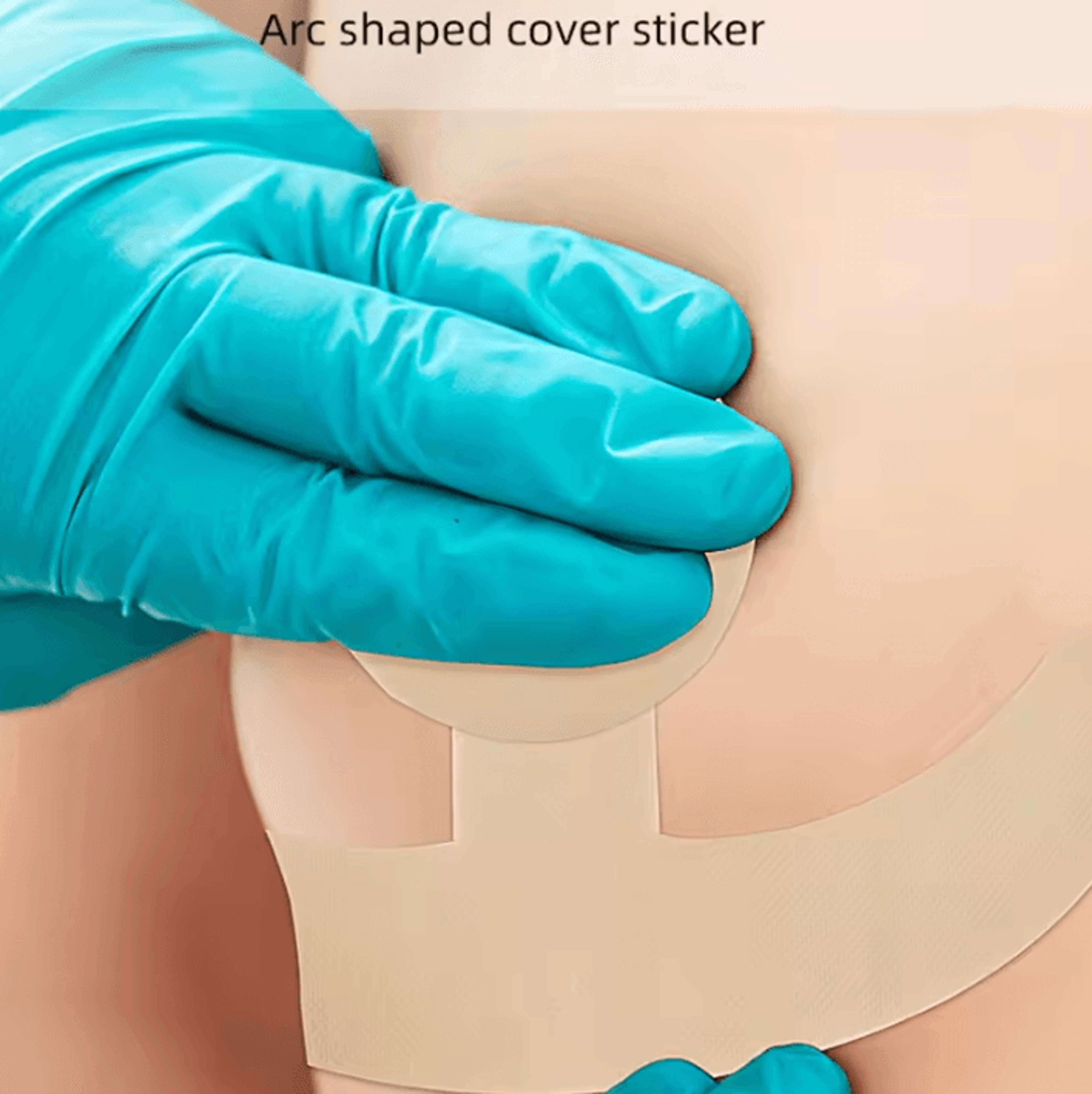 reusable silicone scar cover patches invisible concealer tape for skin protection