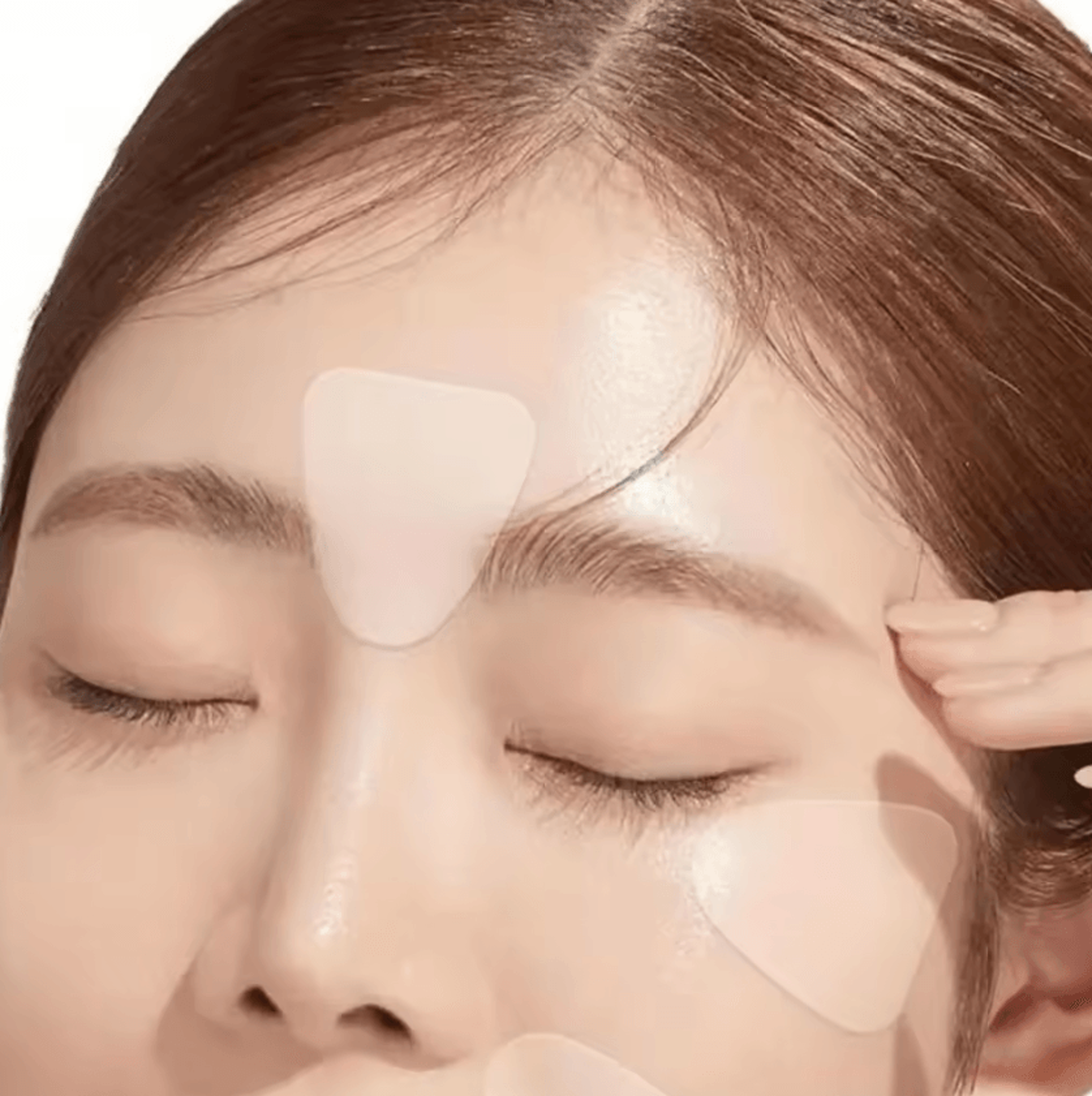 invisible anti wrinkle face patches for forehead smile lines and nasolabial folds 45 or 80 pieces