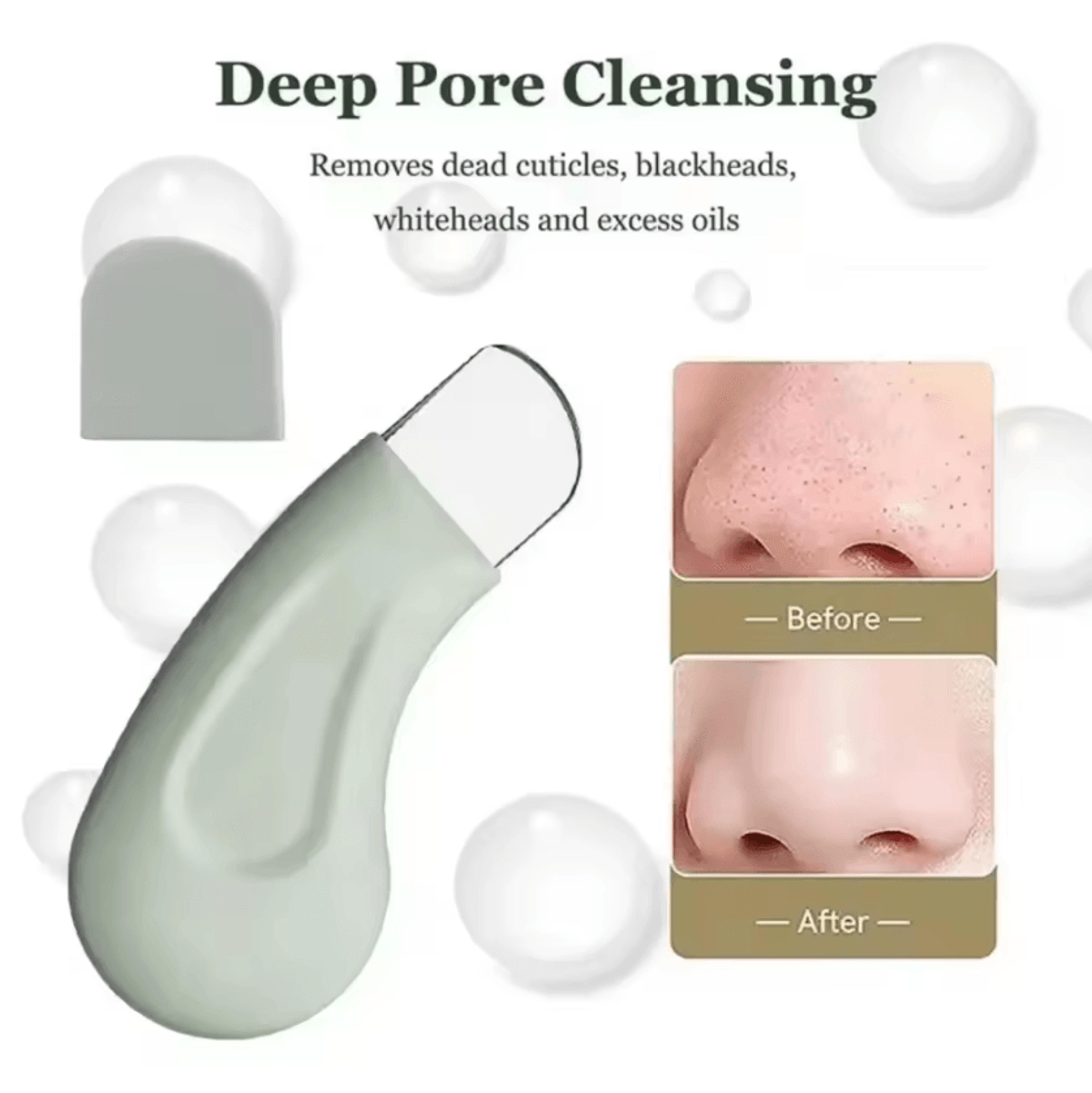 silicone blackhead remover tool for deep pore cleansing