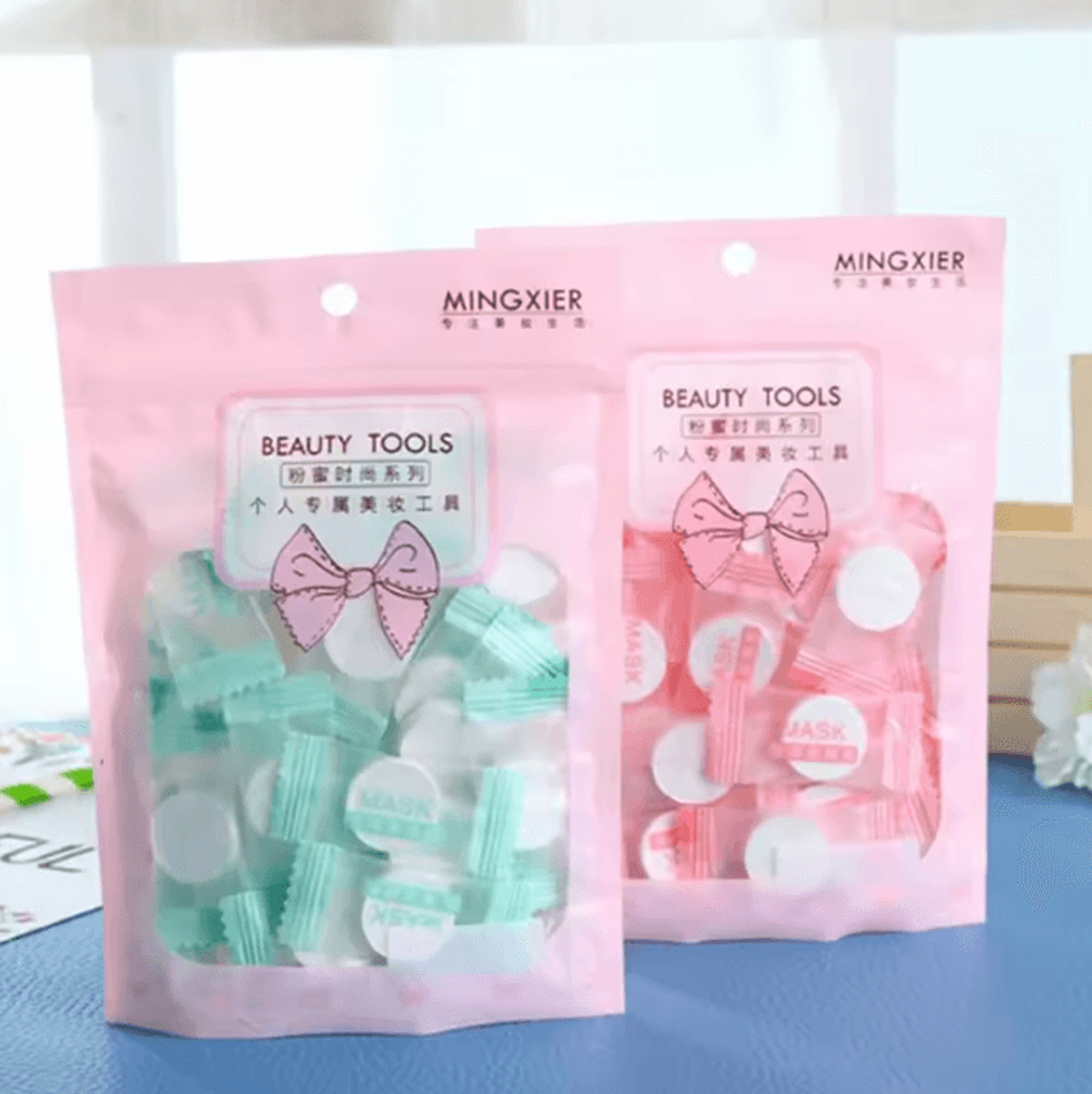 portable compressed cotton face towels for travel and skincare
