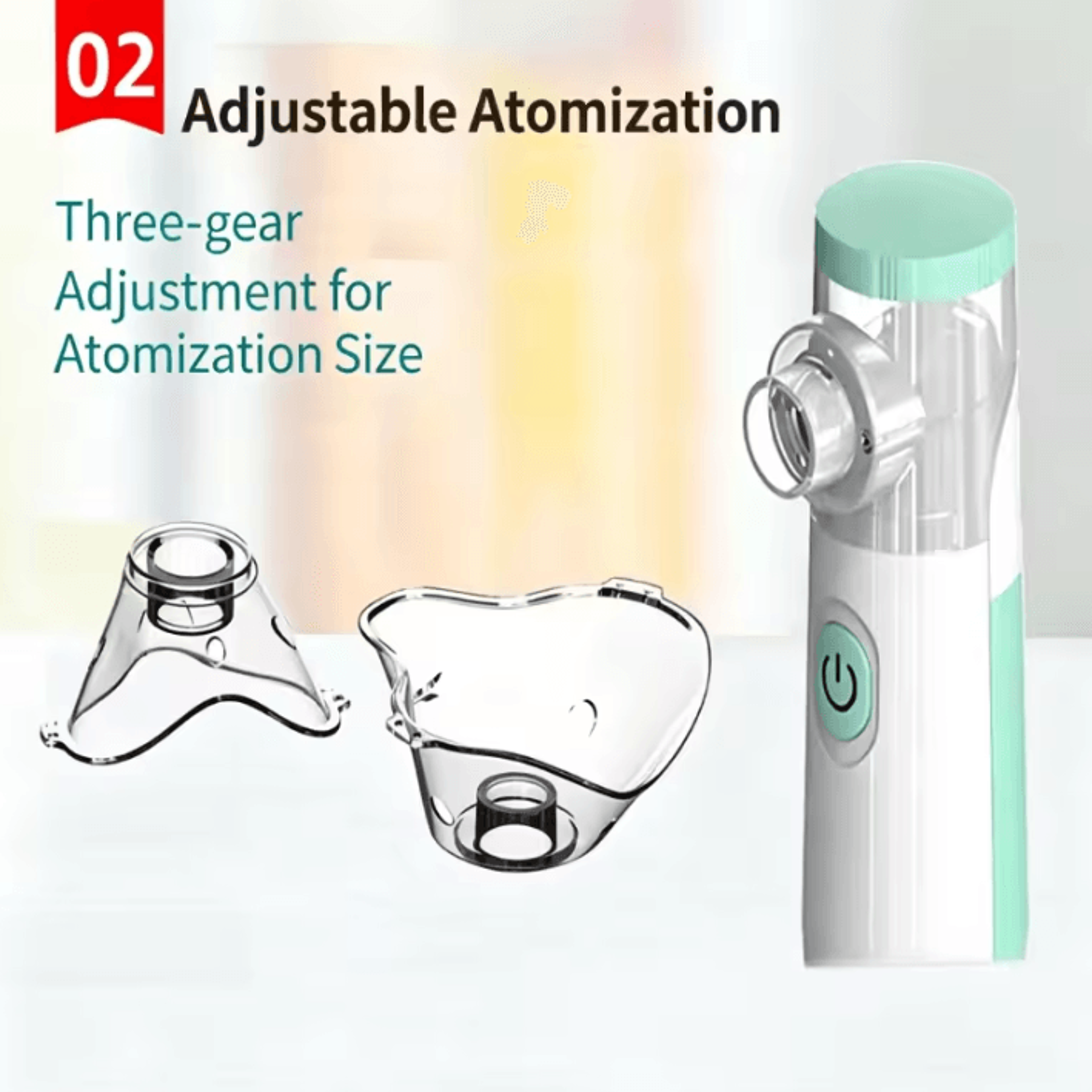 portable mesh nebulizer handheld inhaler for adults and children