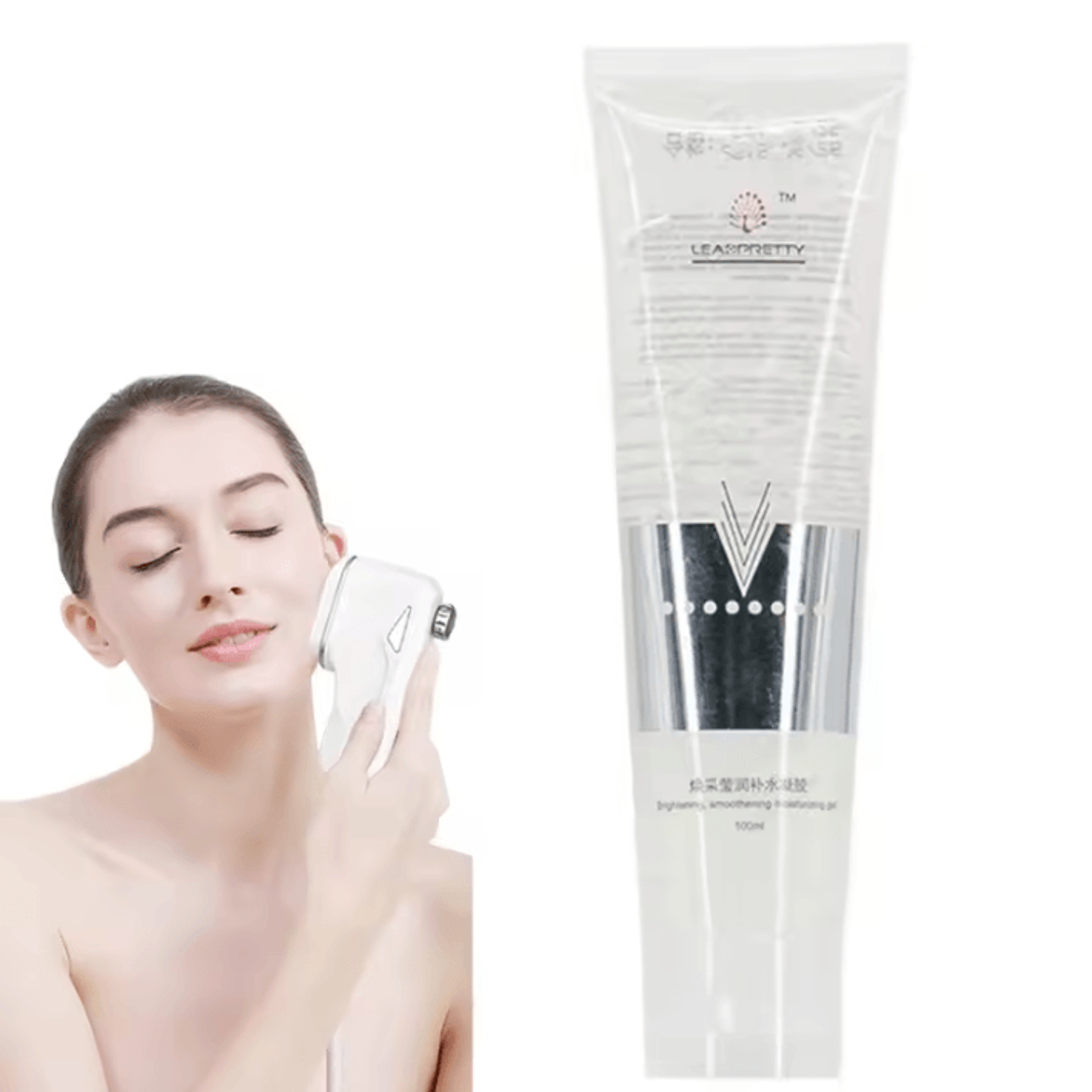 100ml rf conductive gel for hifu, ems and ultrasonic facial & body beauty devices