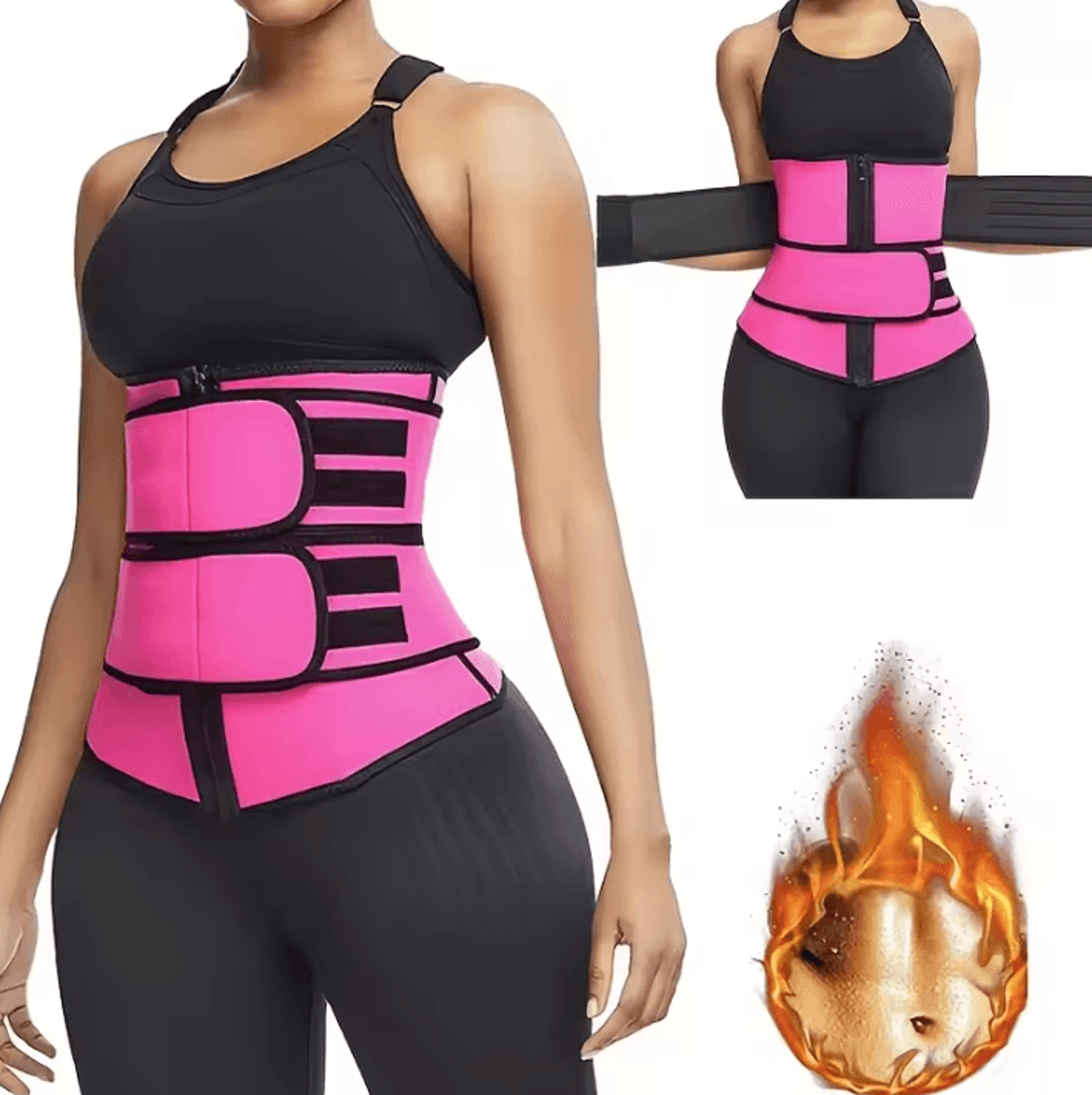 adjustable women's waist trainer belt for tummy support and comfortable shaping