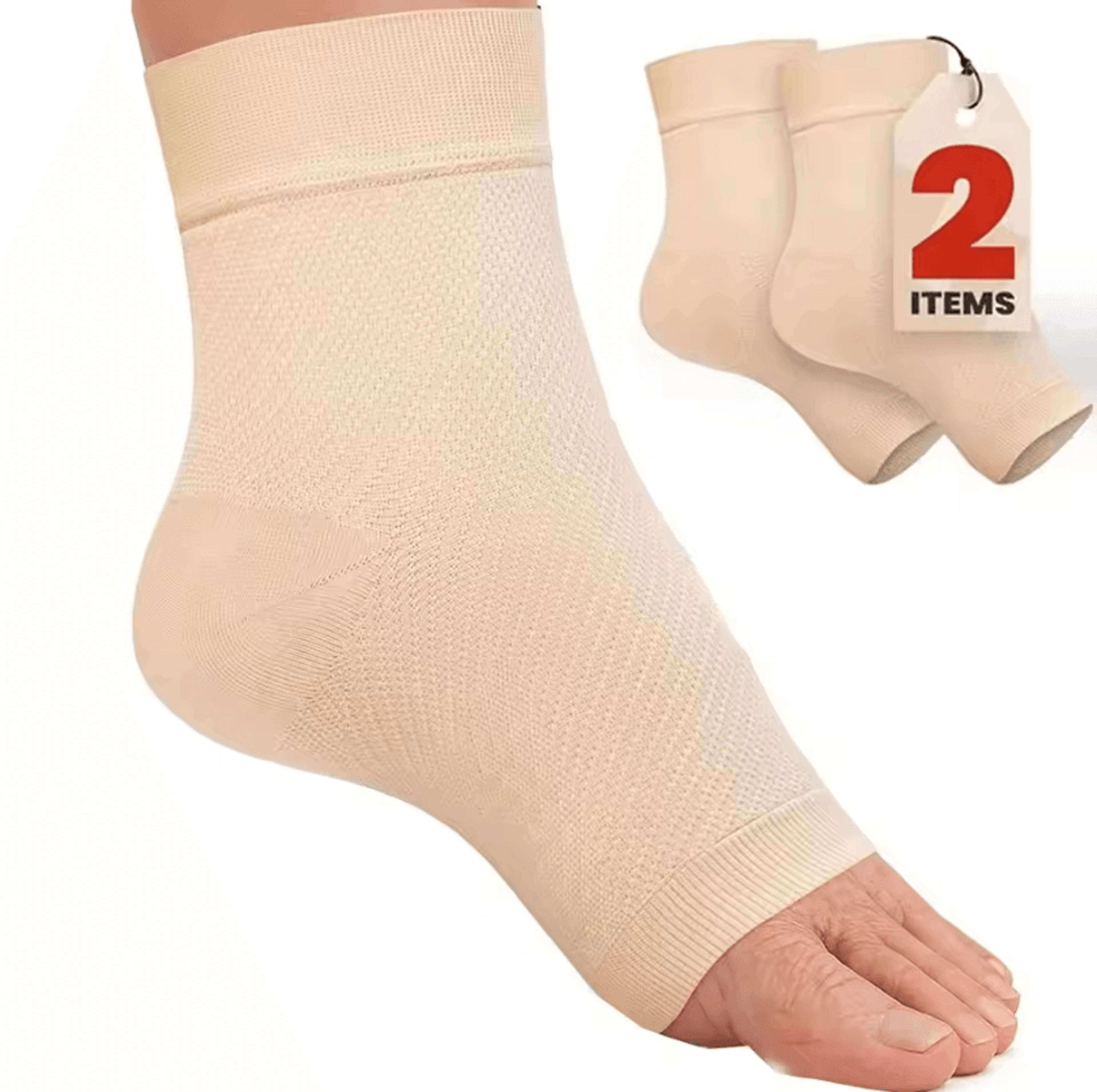 ankle compression sleeve with arch support for everyday comfort