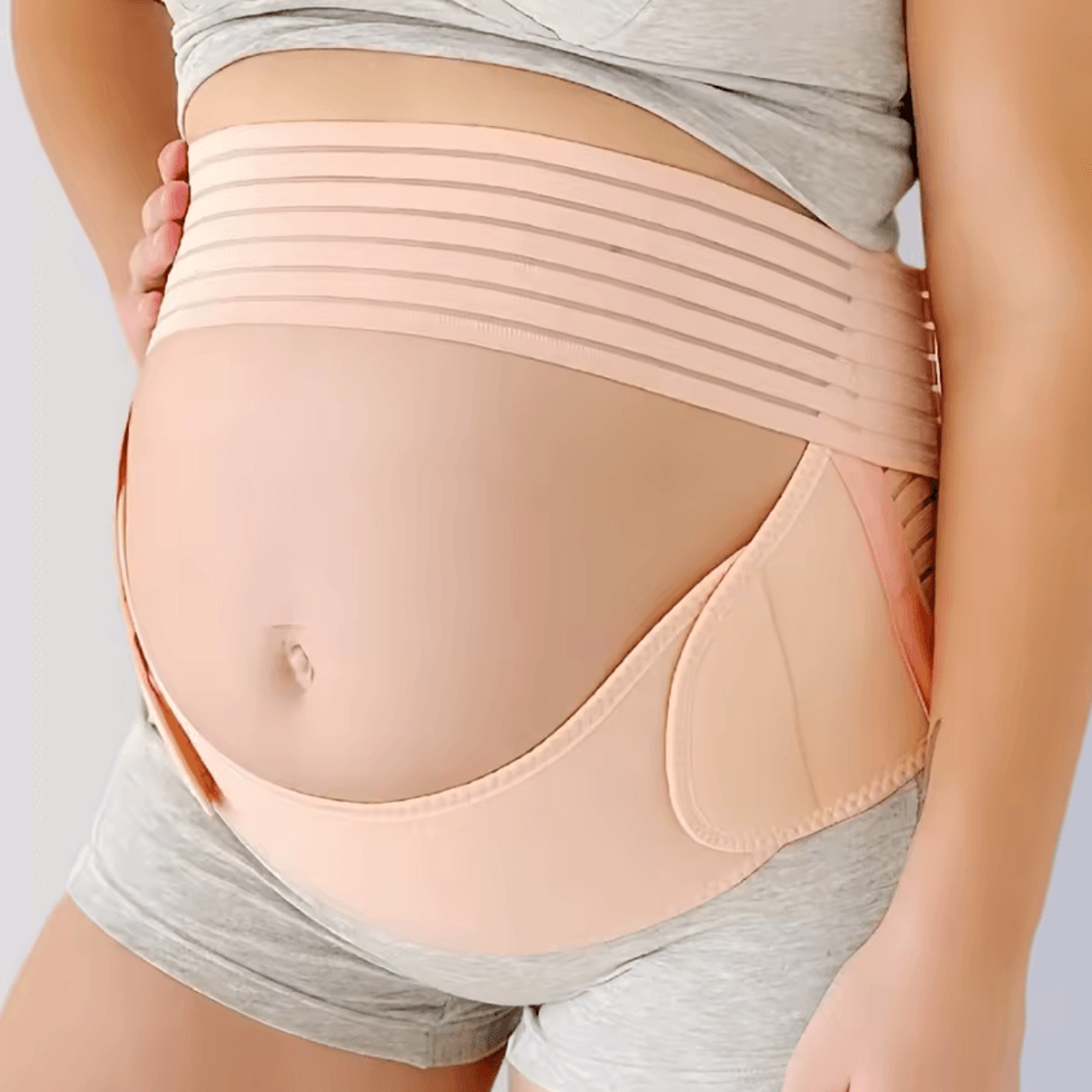 adjustable maternity belly support band for pregnancy comfort