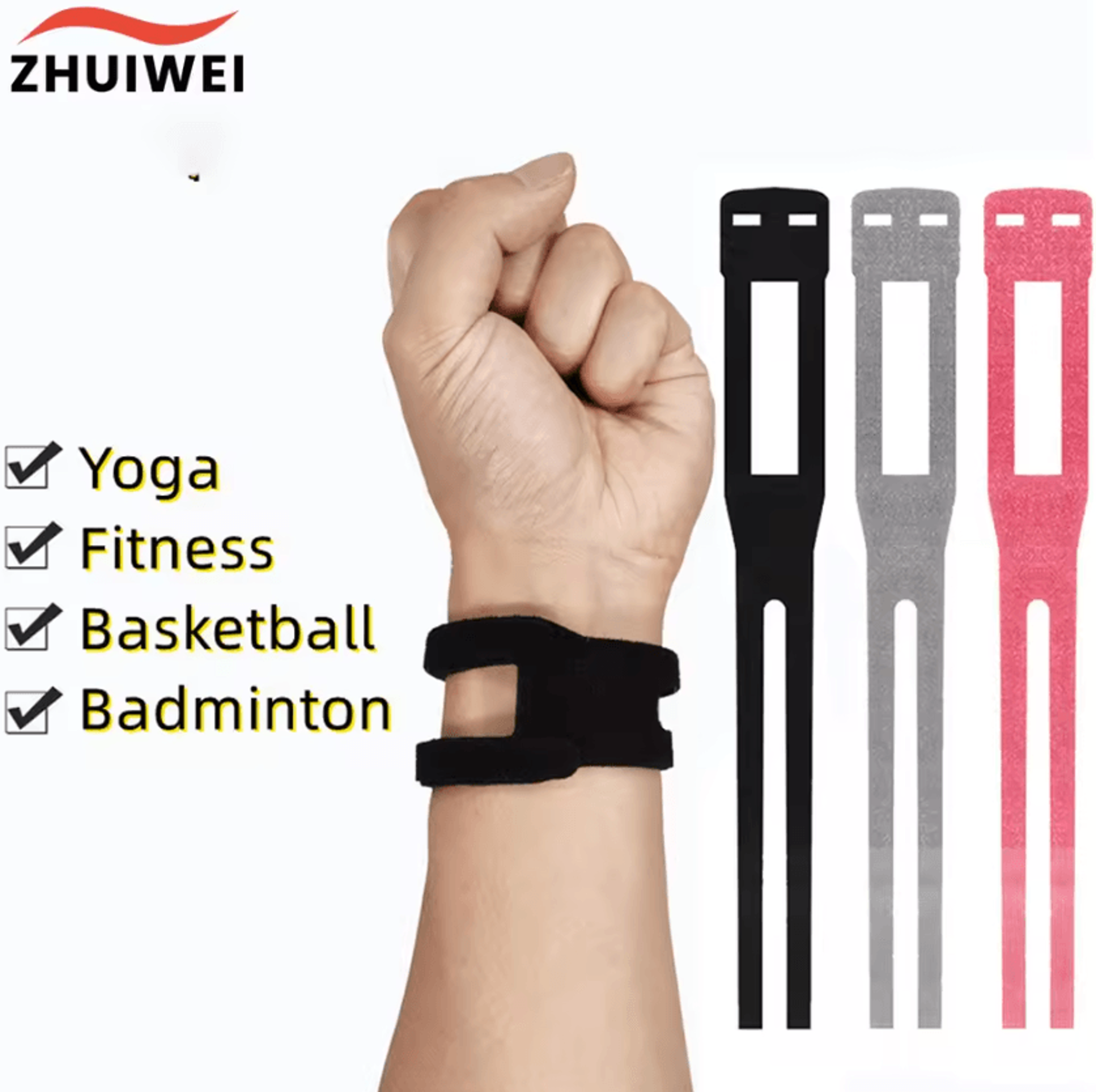 adjustable wrist brace with tfcc support for stable wrist protection