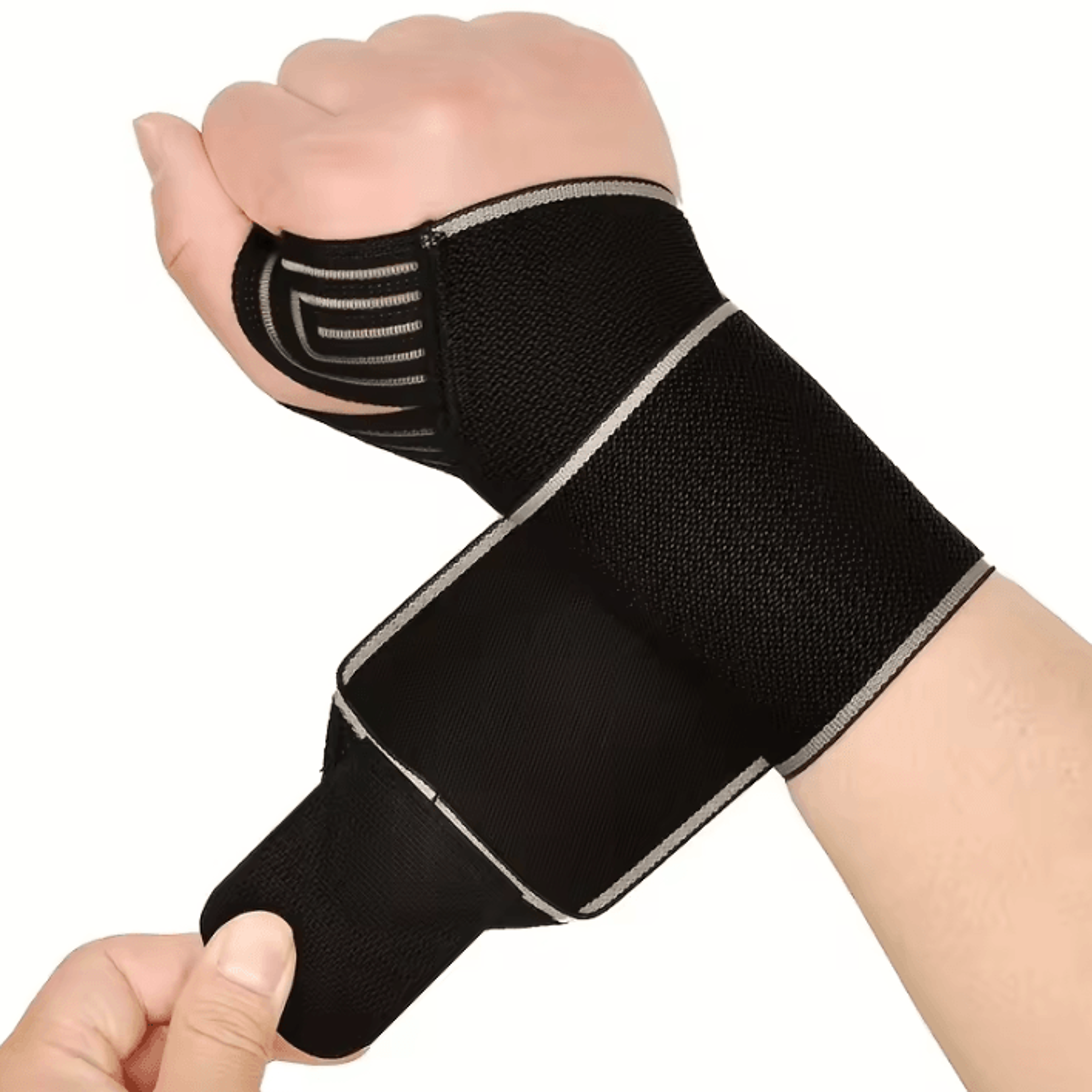 adjustable wrist support strap for weightlifting, sports and daily wrist stability