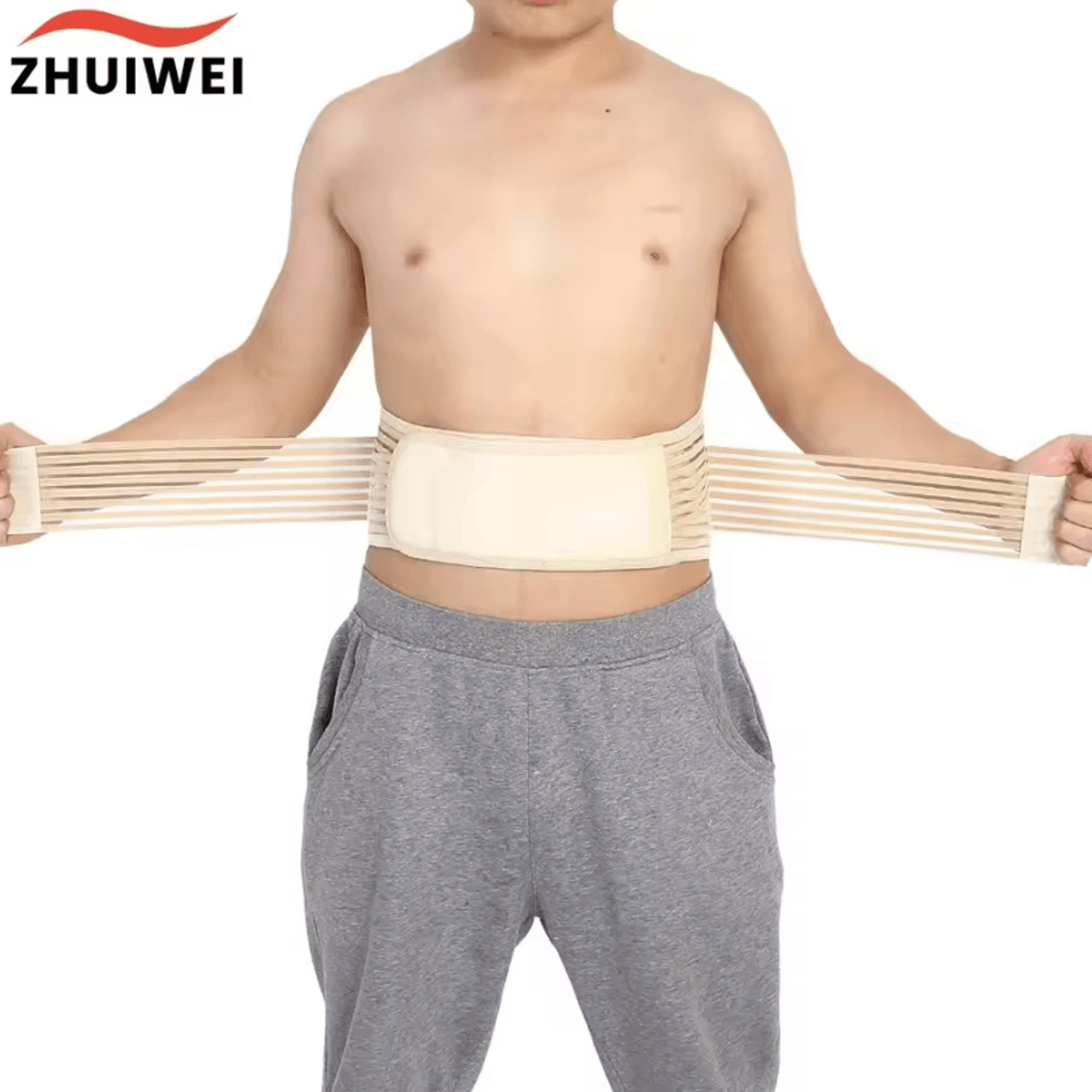 self-heating lumbar back support belt adjustable waist brace for everyday support
