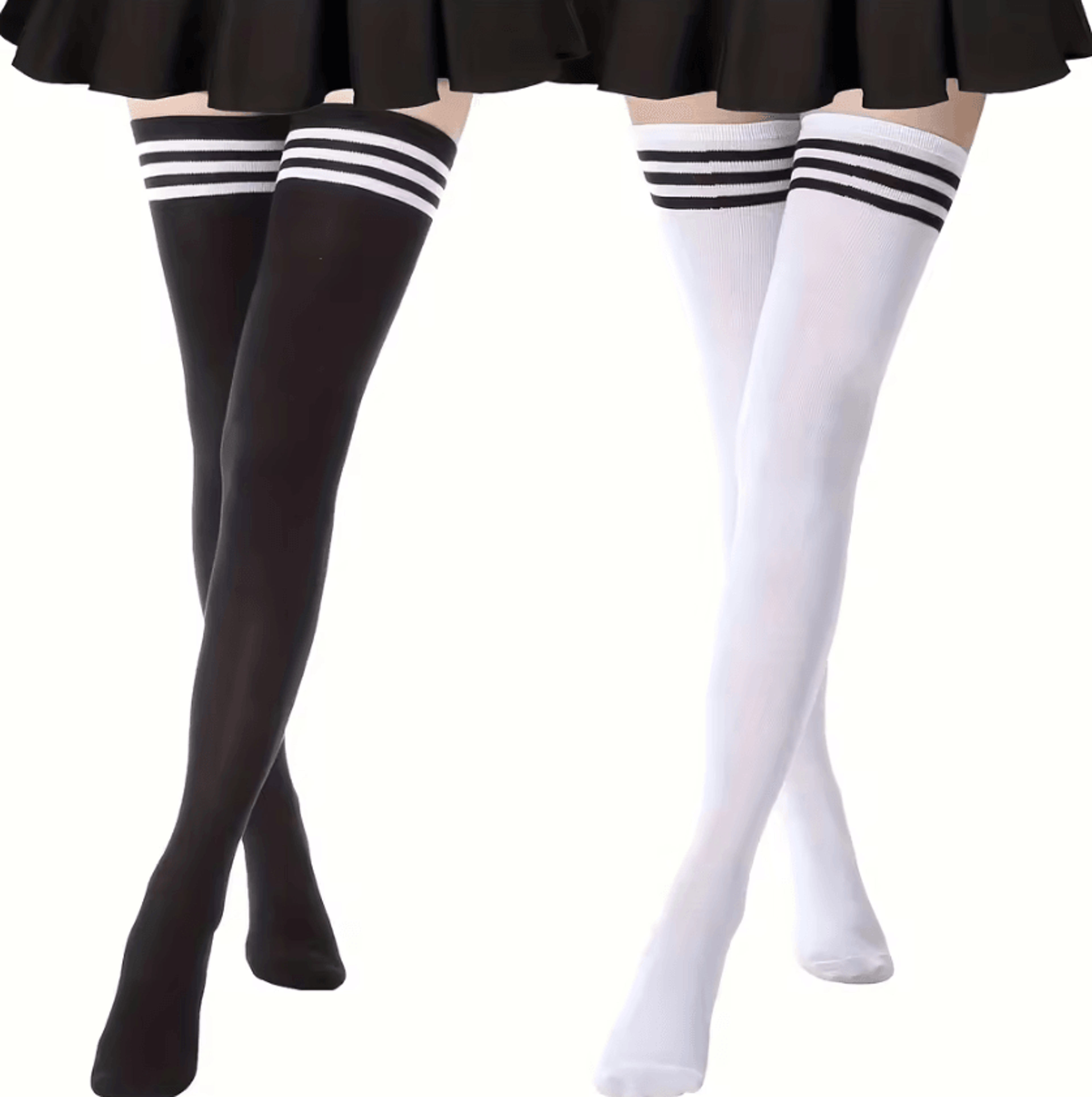 women's over the knee socks thigh high long stockings for casual and fashion wear