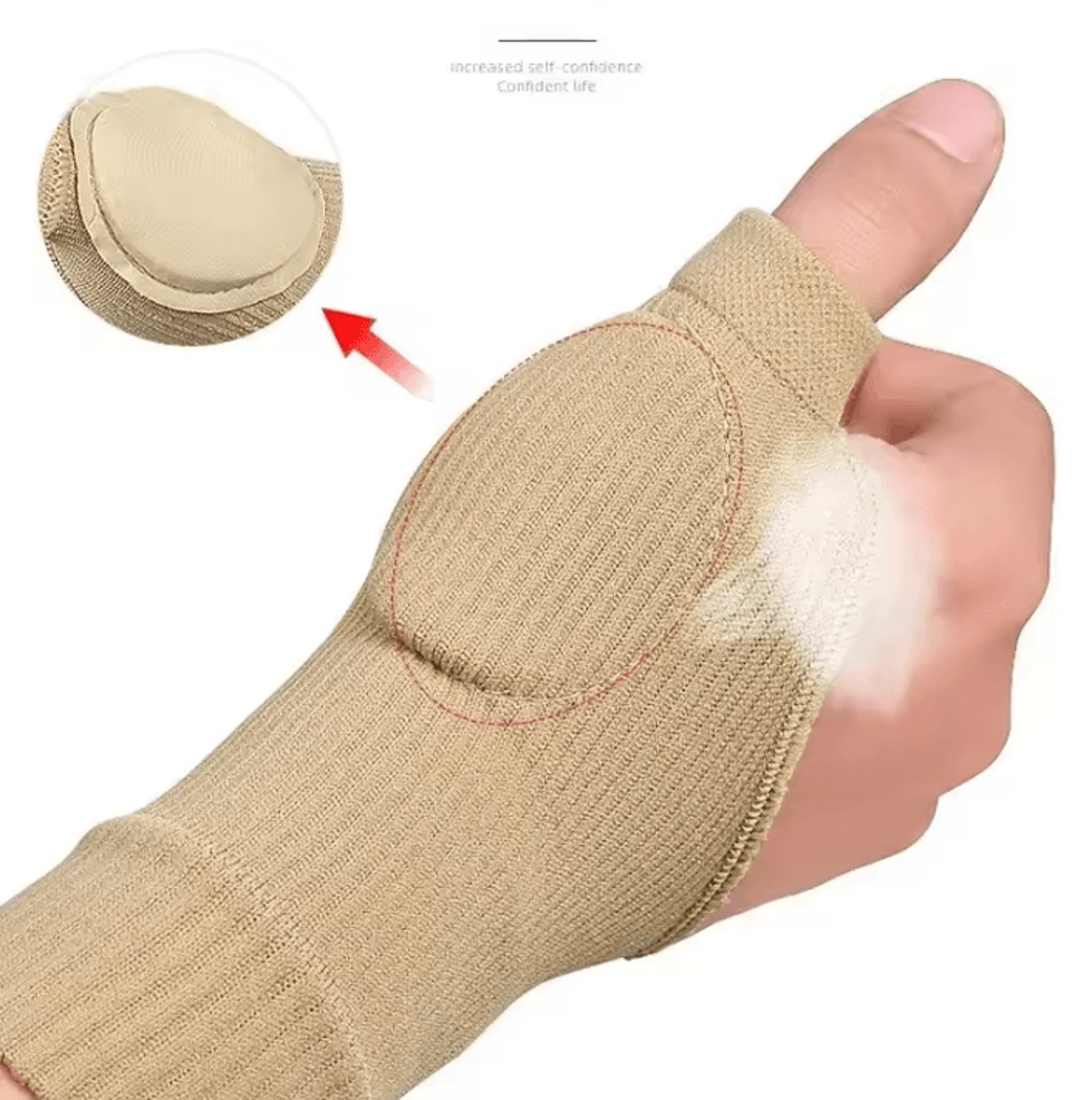 breathable wrist thumb compression arthritis gloves with gel thumb support for daily comfort