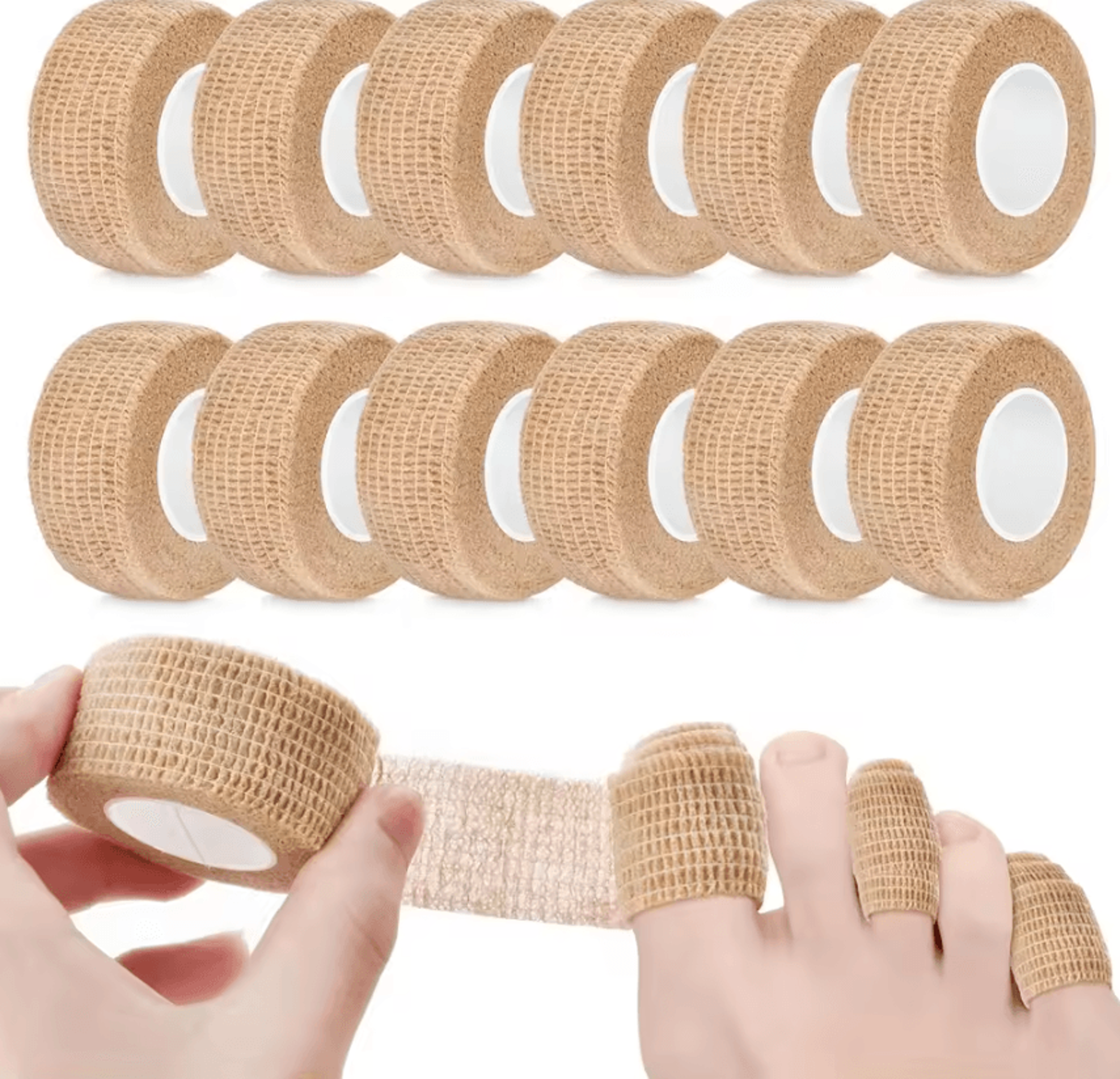 adjustable big toe bandage wrap self adhesive toe tape for pain relief, blister protection, and finger support