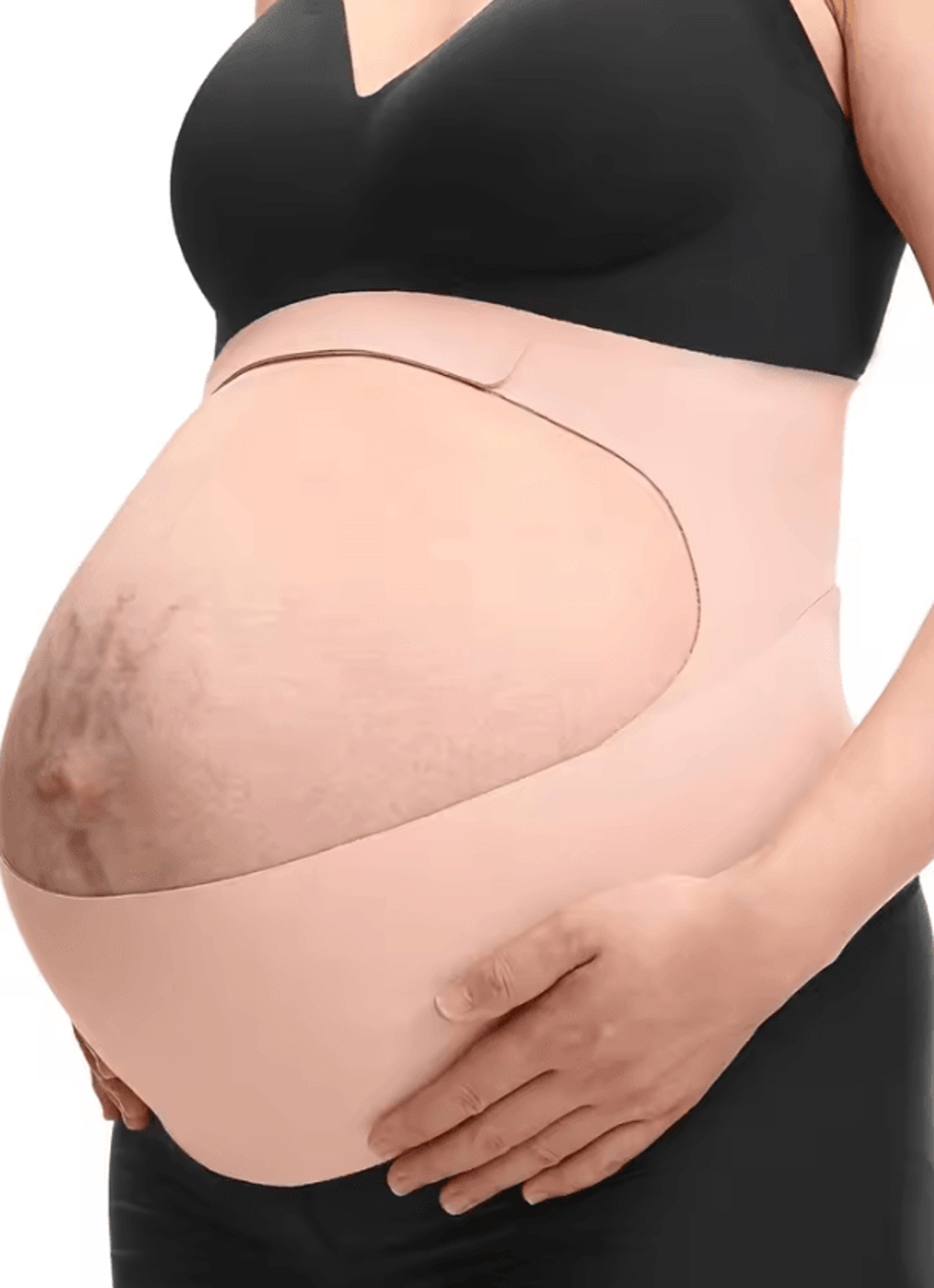 cozysupport pregnancy belly band invisible maternity support belt for everyday comfort