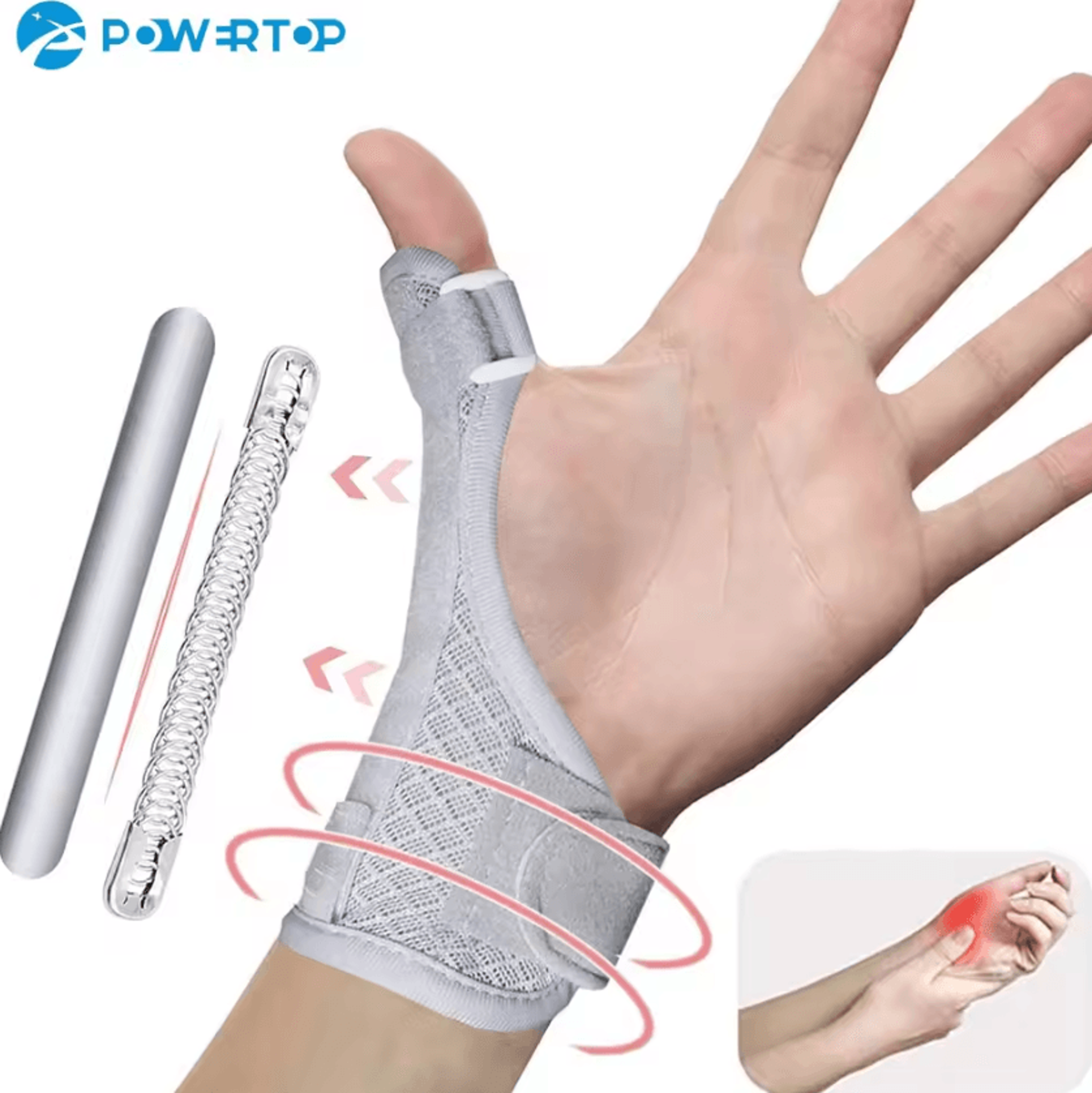 adjustable thumb splint brace thumb & wrist stabilizer for everyday support and comfort