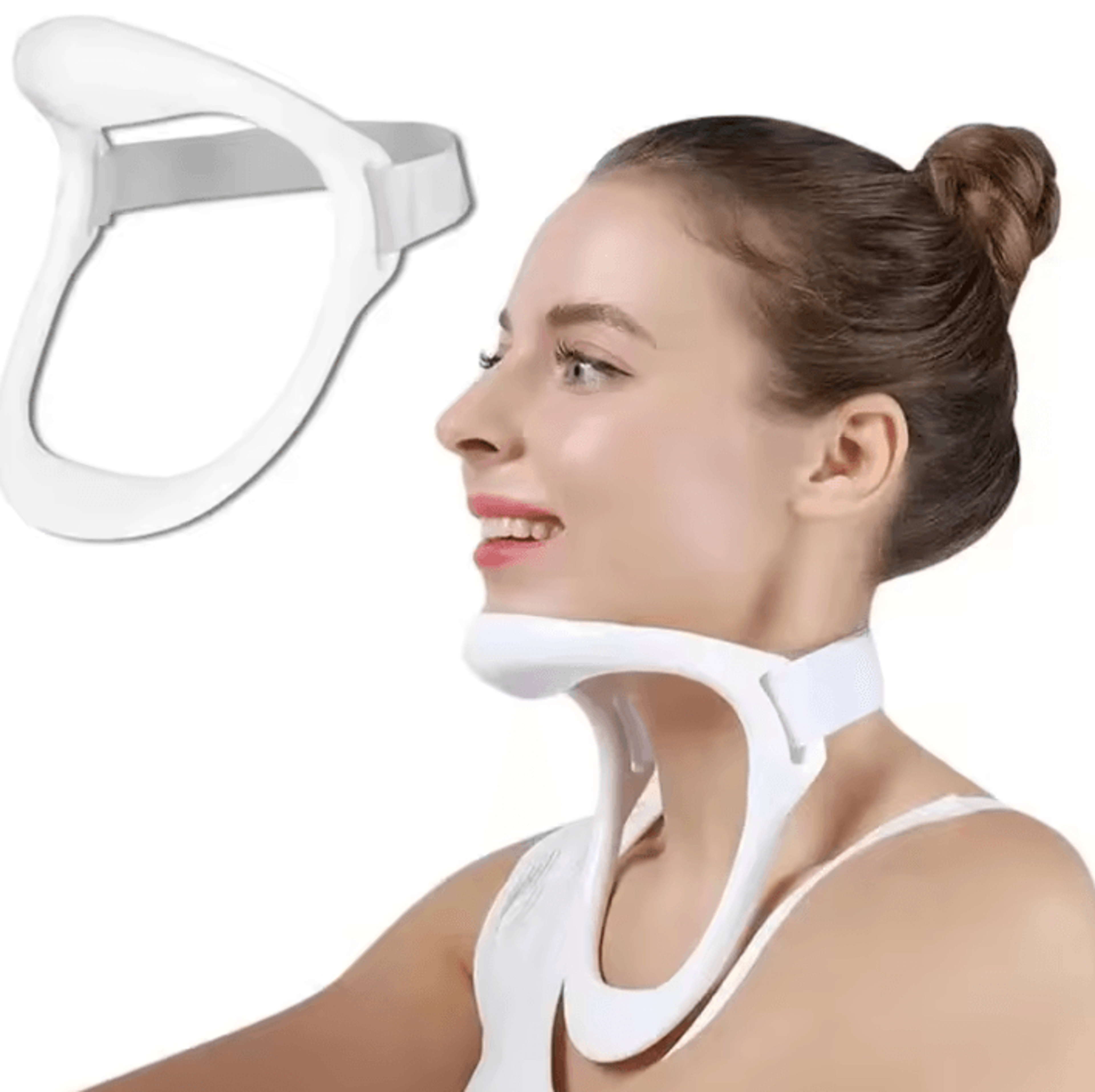 cervical neck brace posture corrector – adjustable cervical collar for neck support and proper alignment