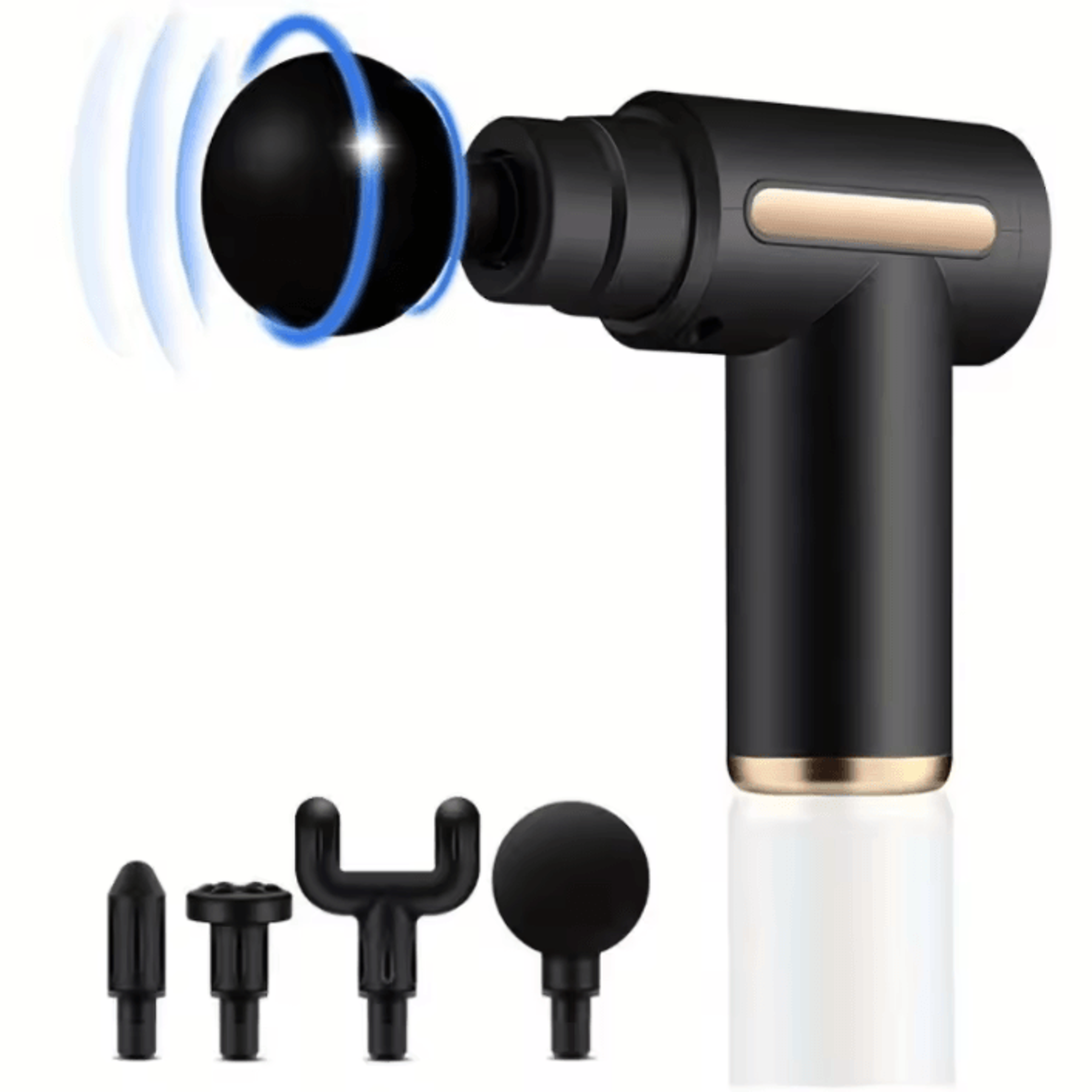 portable electric massage gun for muscle recovery and deep tissue relief