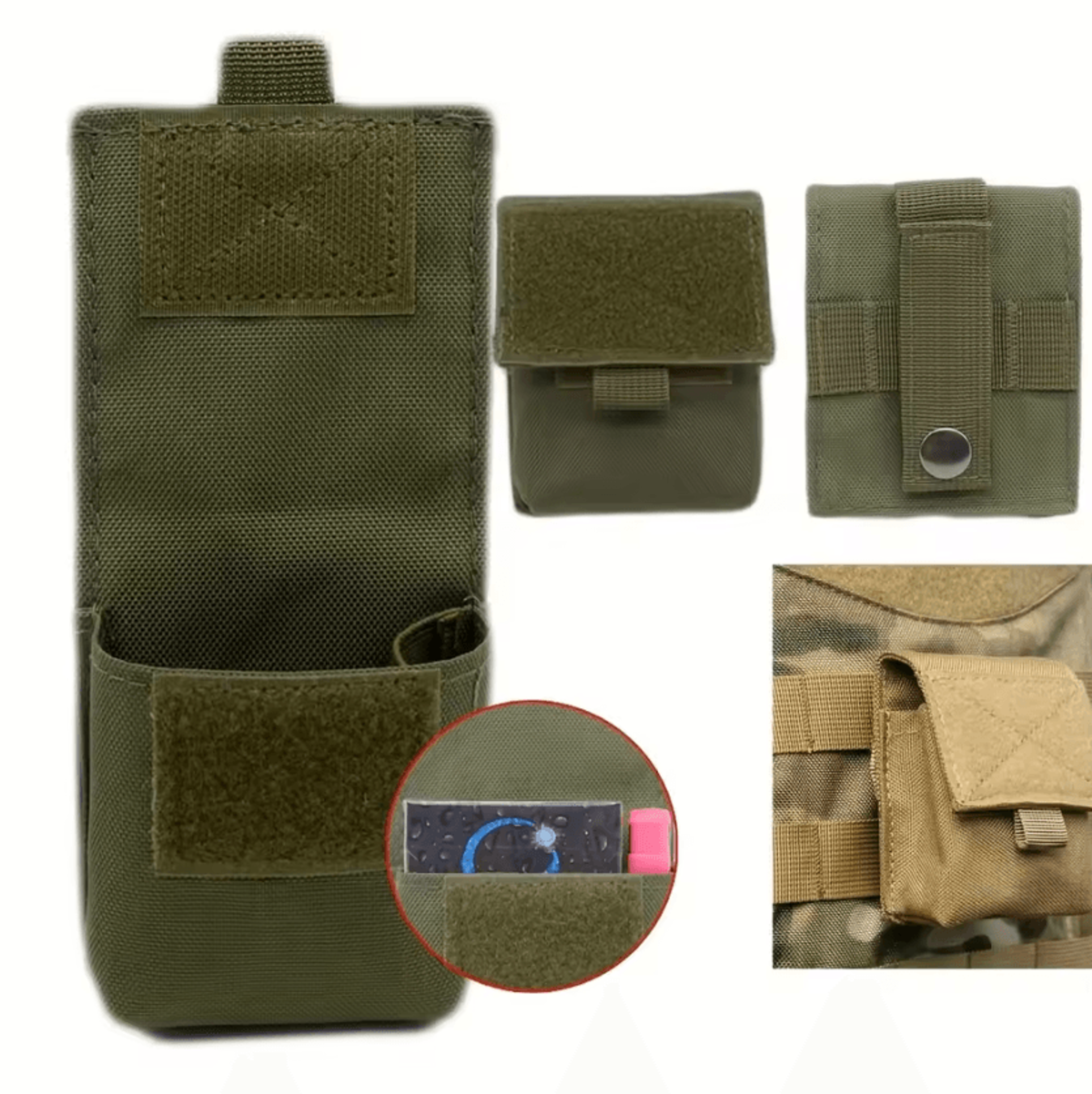 small molle utility pouch edc organizer waist pack