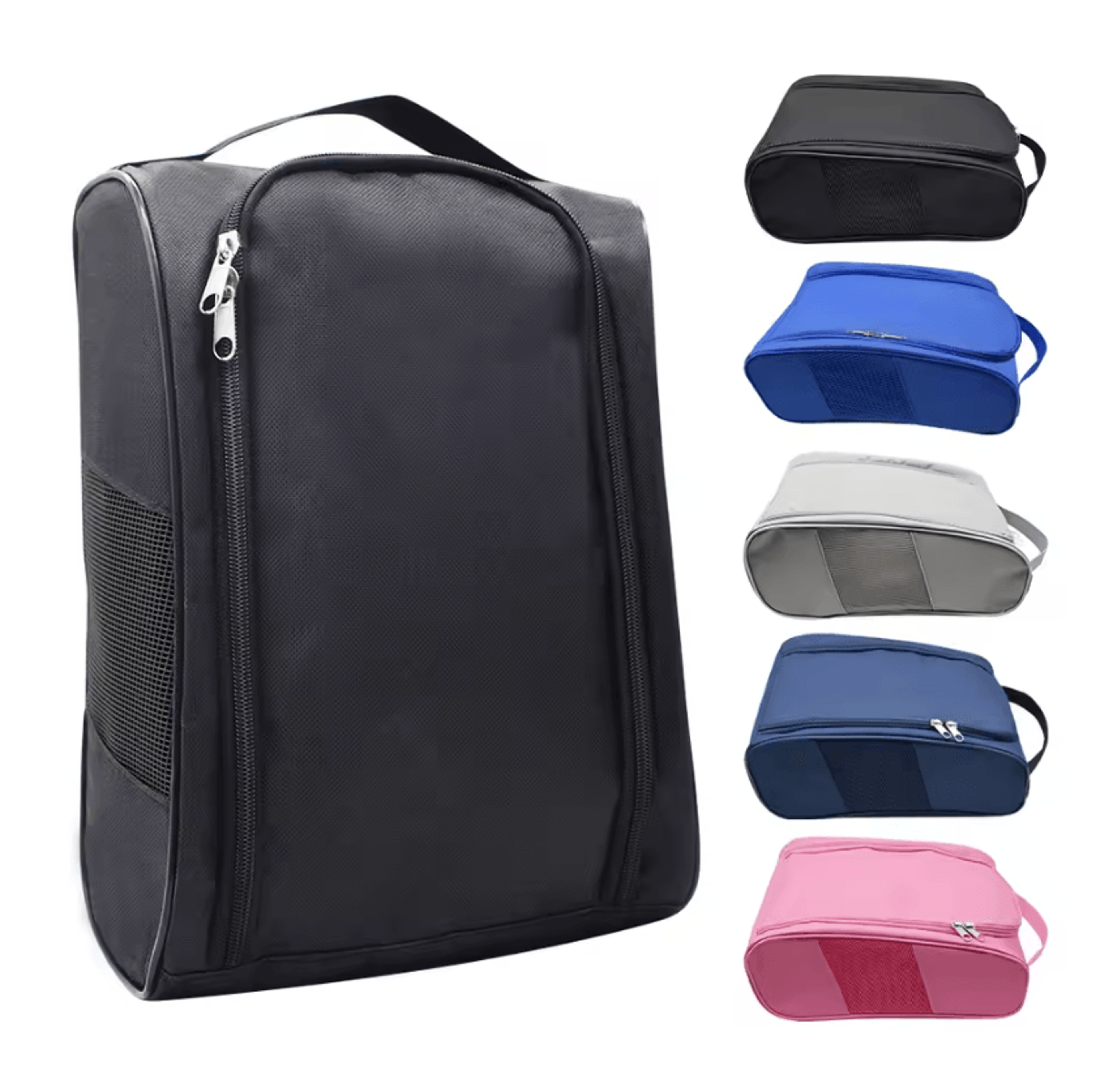 breathable golf shoe bag portable sports shoe travel organizer