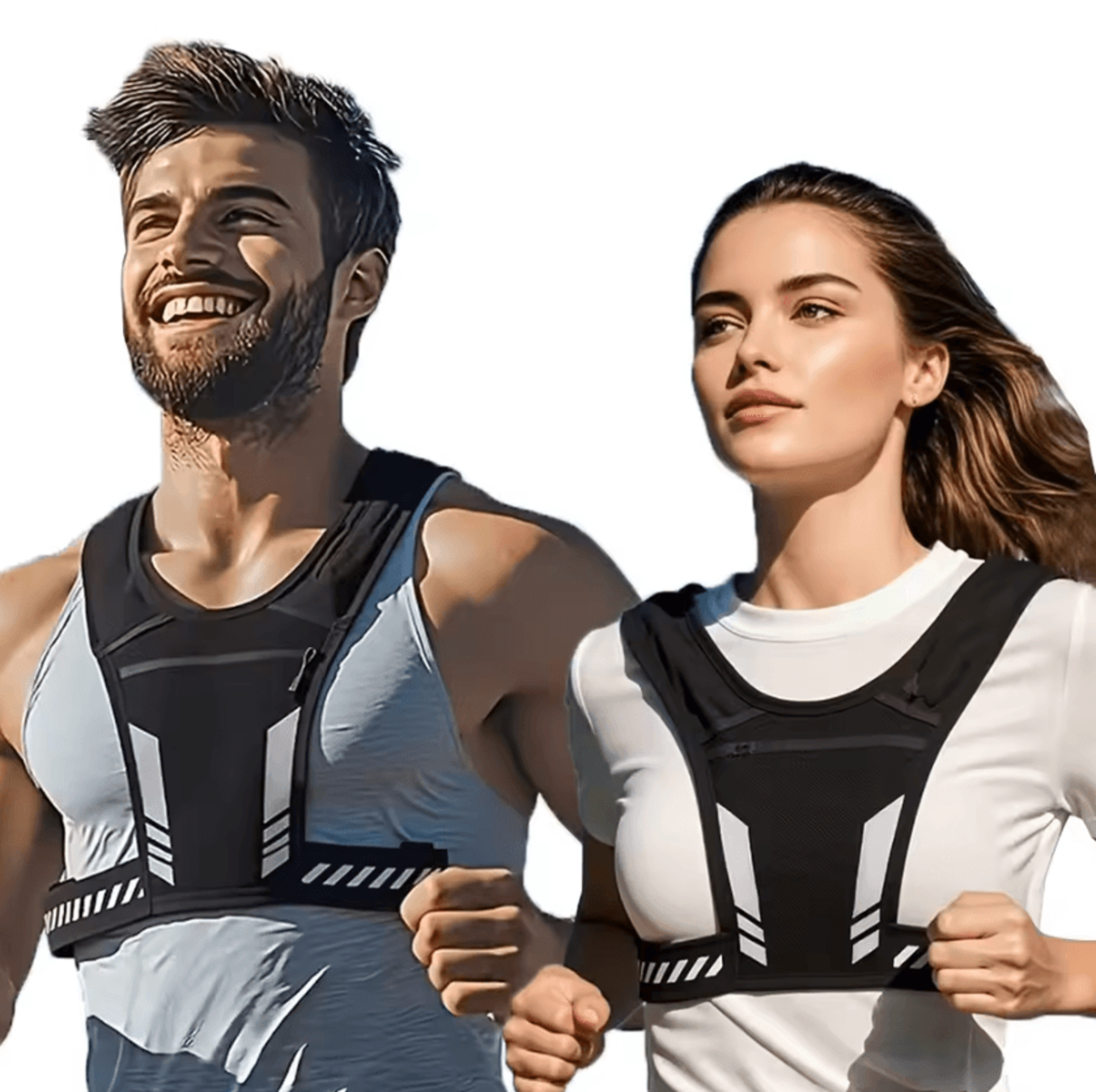 adjustable weighted fitness vest for running strength training and home workouts