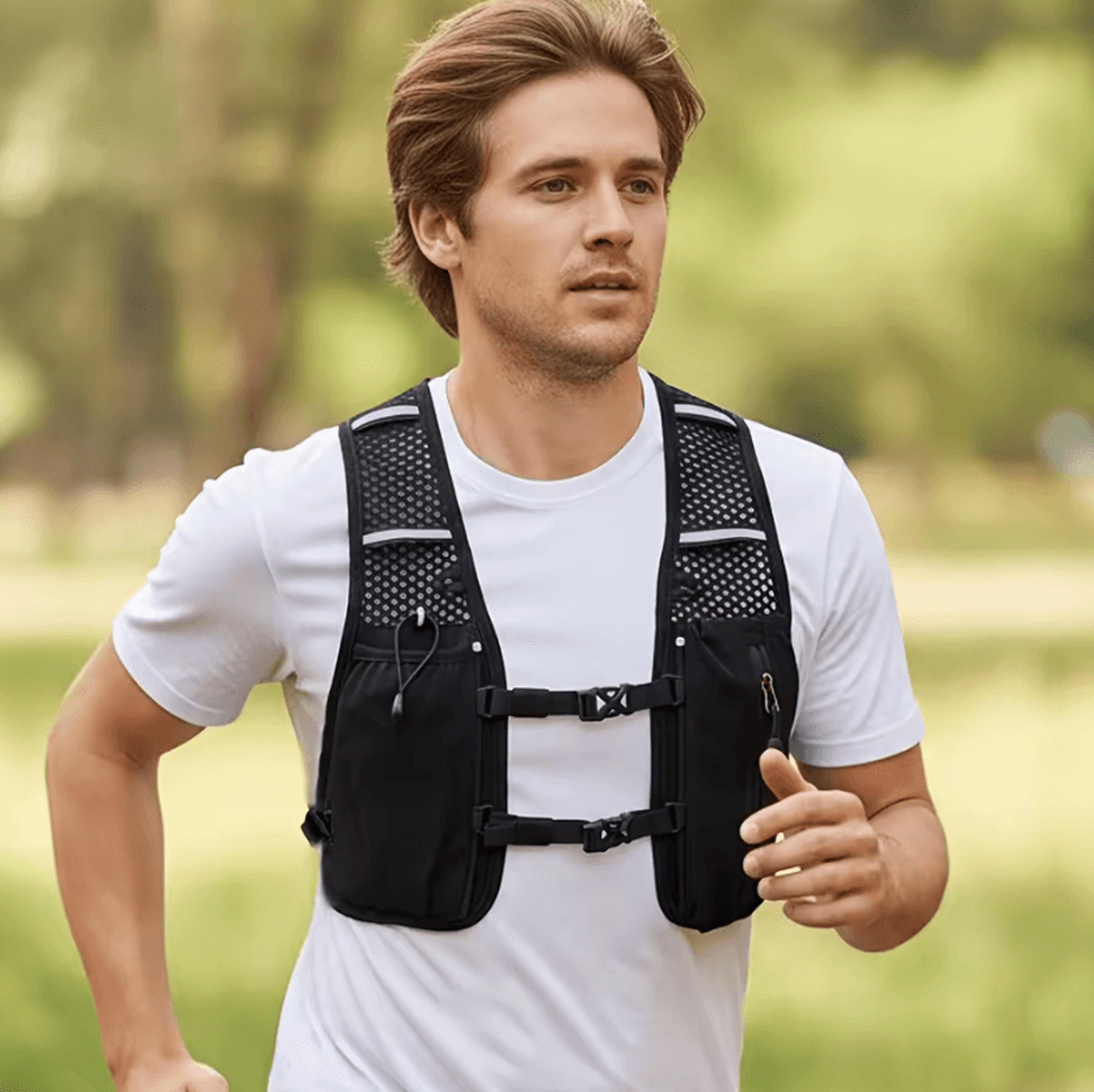 lightweight hydration running vest backpack for marathon hiking and cycling