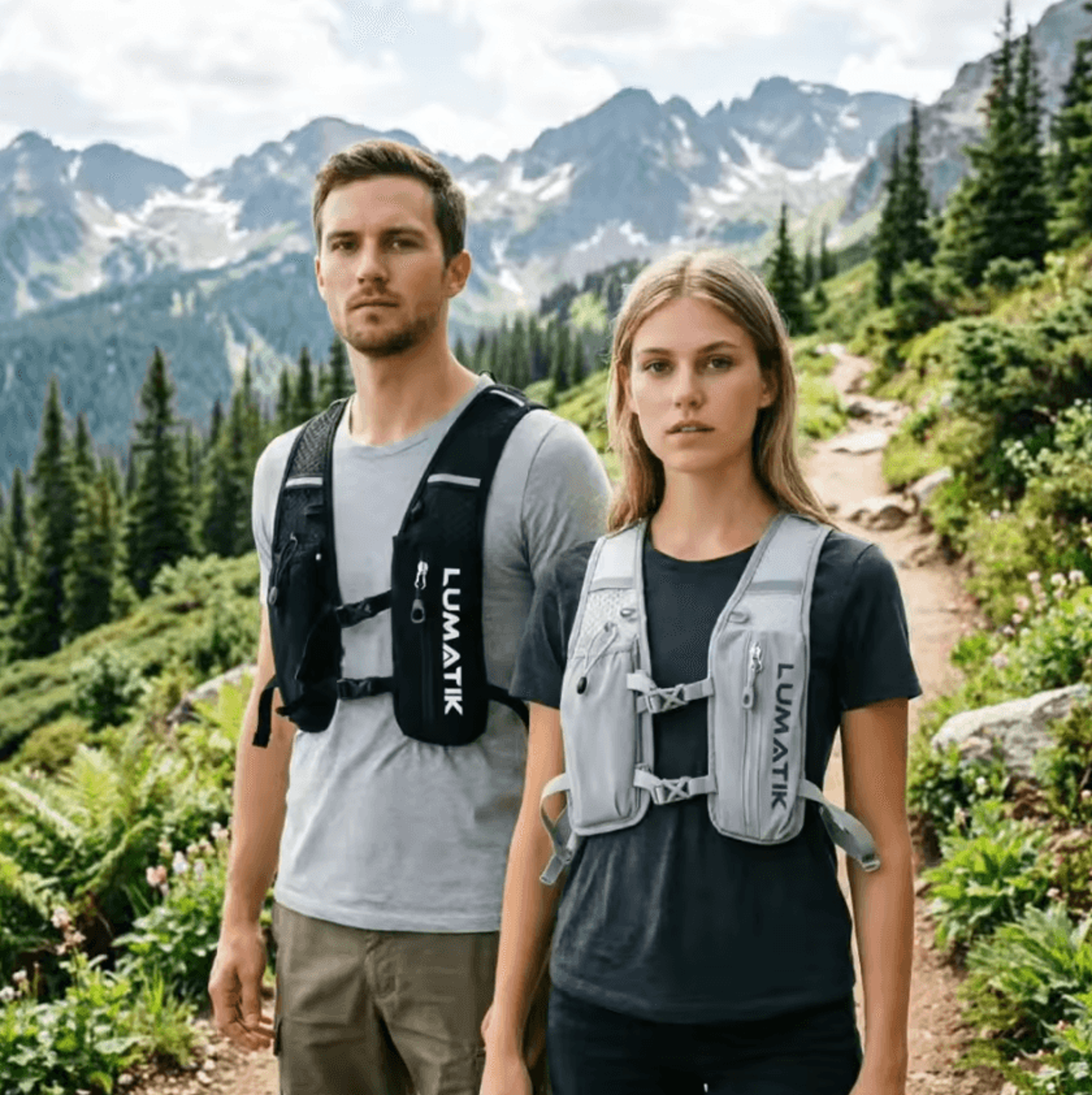 lumatik ultralight hydration backpack for trail running cycling hiking and outdoor sports