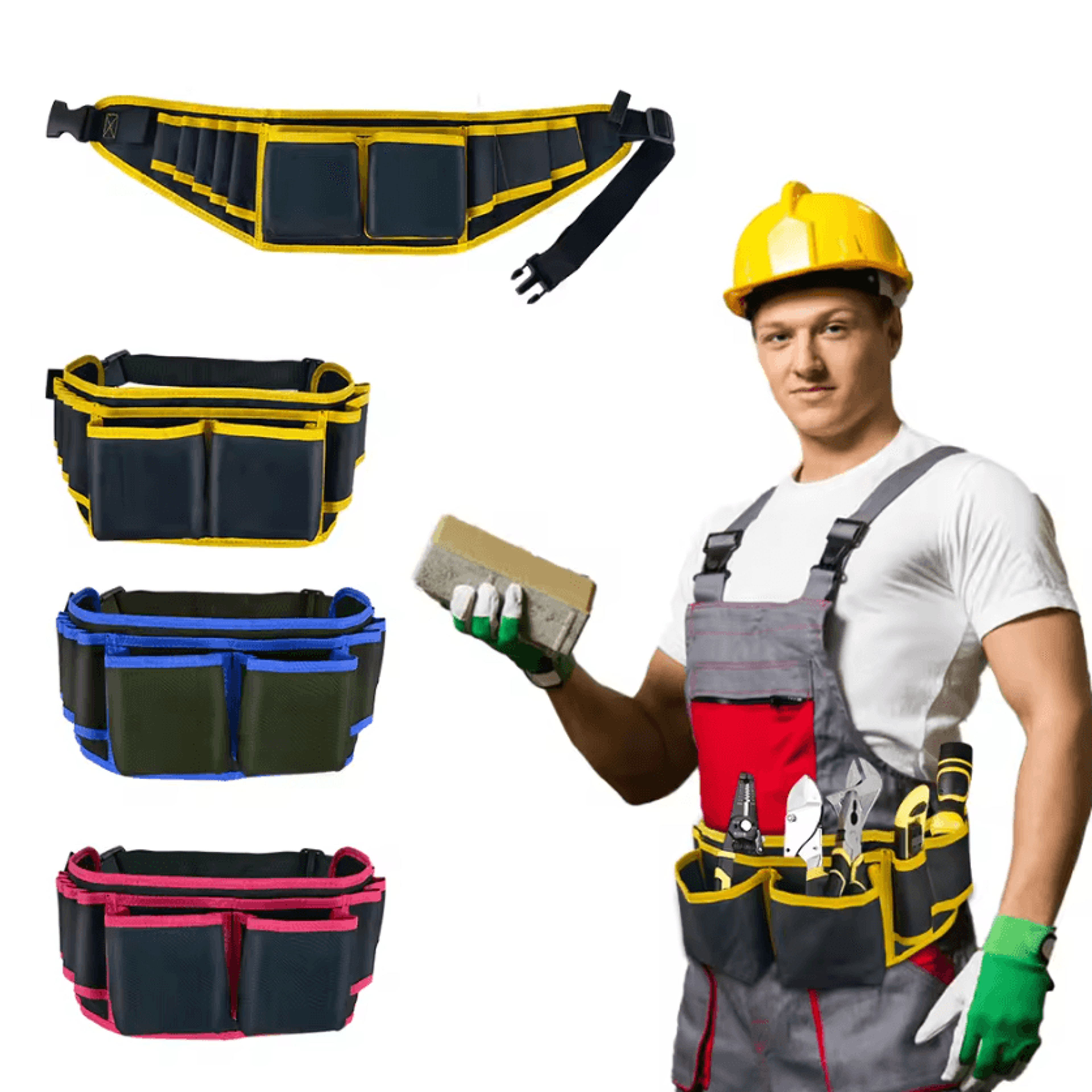electrician tool belt pouch waterproof waist organizer for screwdrivers and hand tools