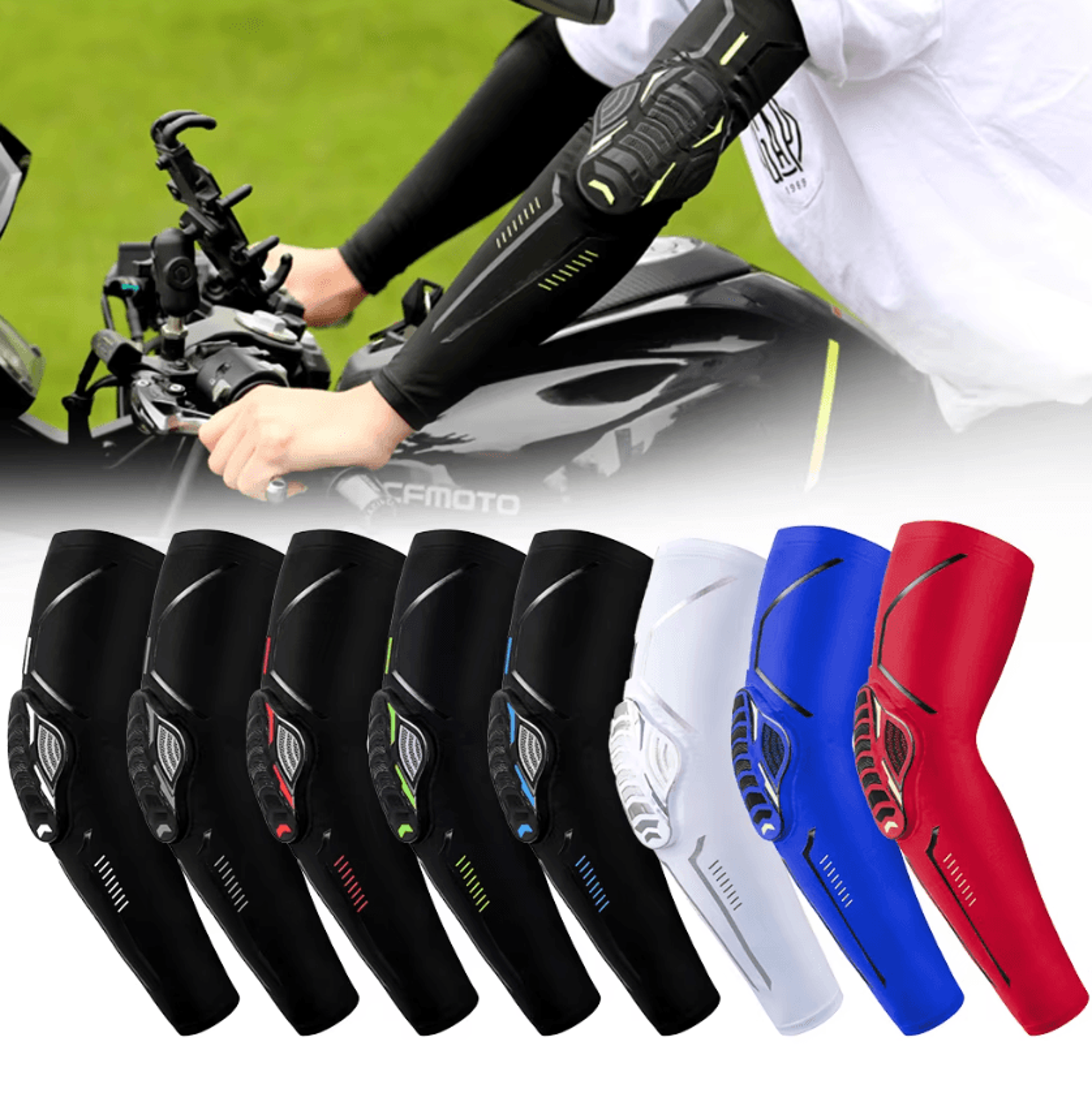 padded elbow compression sleeve crash protection elbow brace for basketball football and cycling