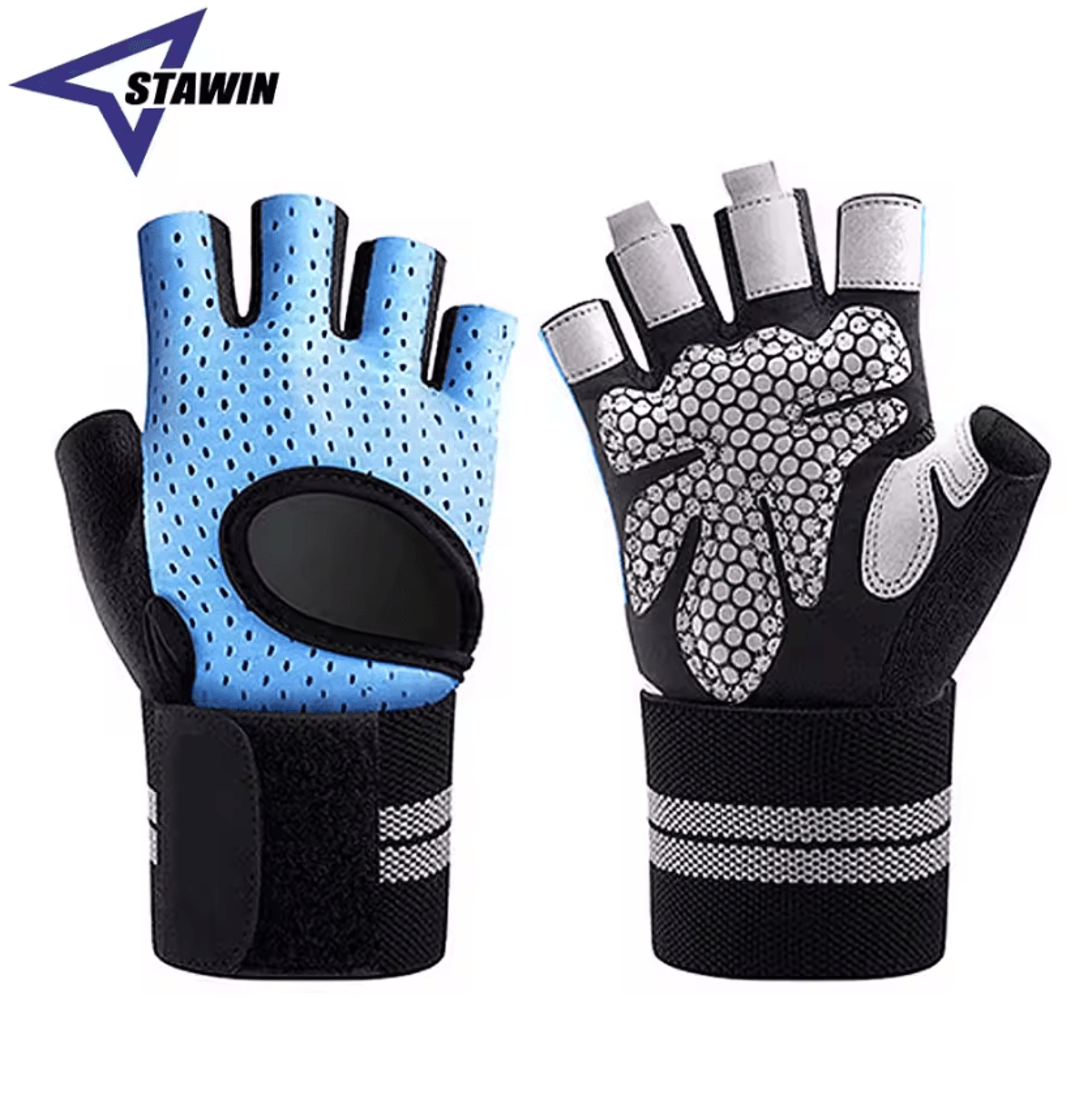 weightlifting gloves with wrist support for gym crossfit and strength training