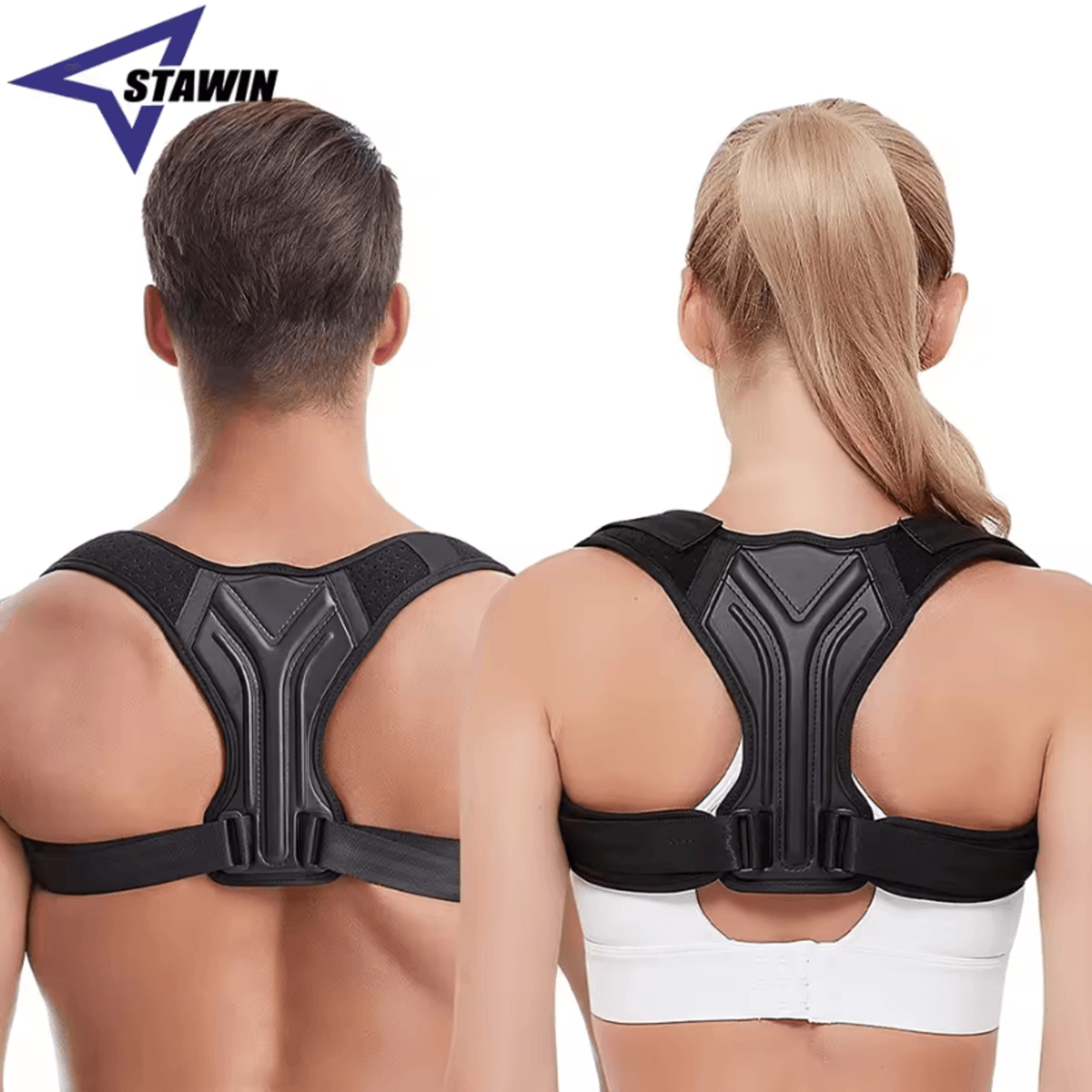 adjustable posture corrector back brace for men women teens and seniors
