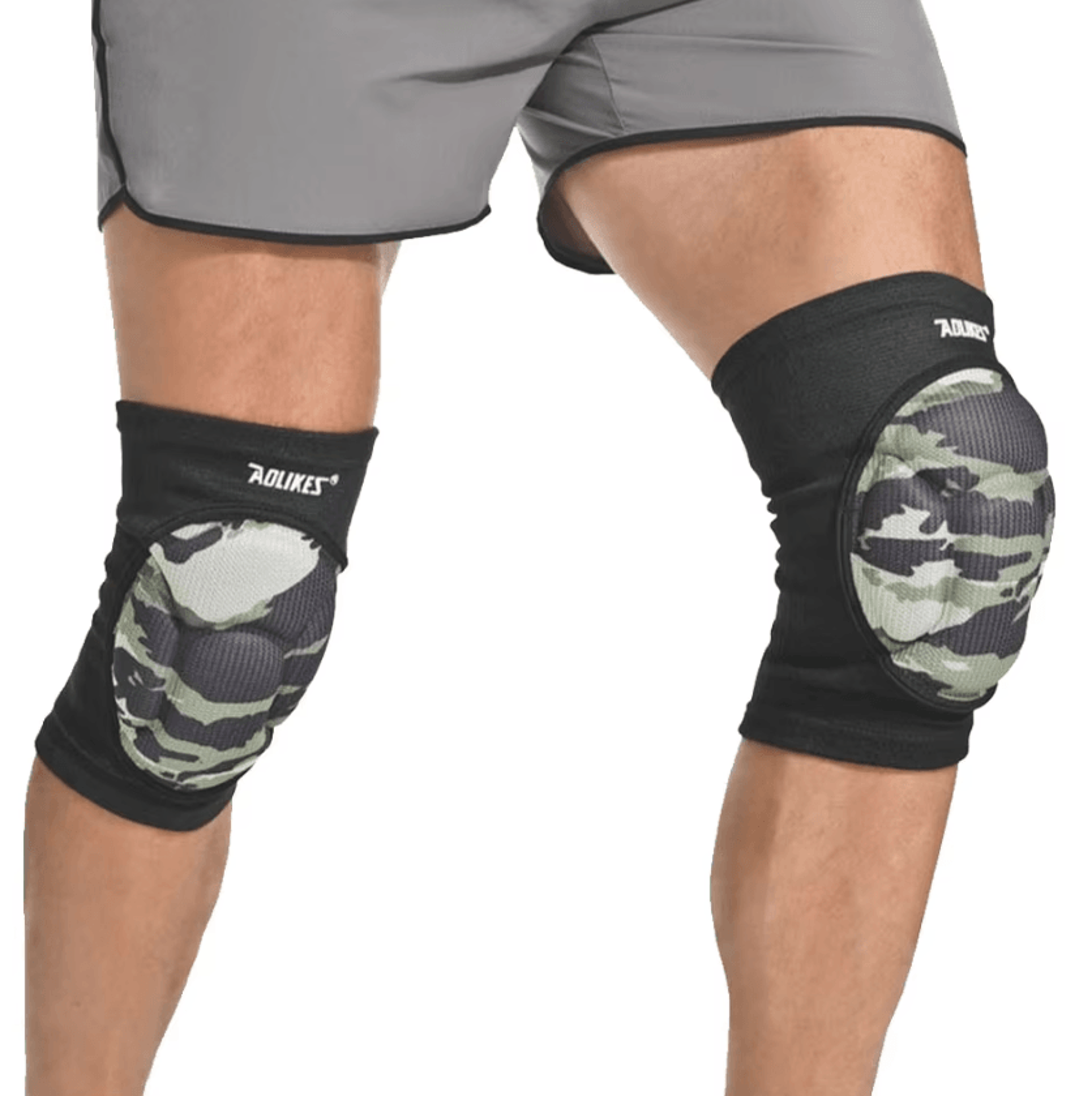 aolikes thick sponge volleyball knee pads for basketball dance yoga and sports