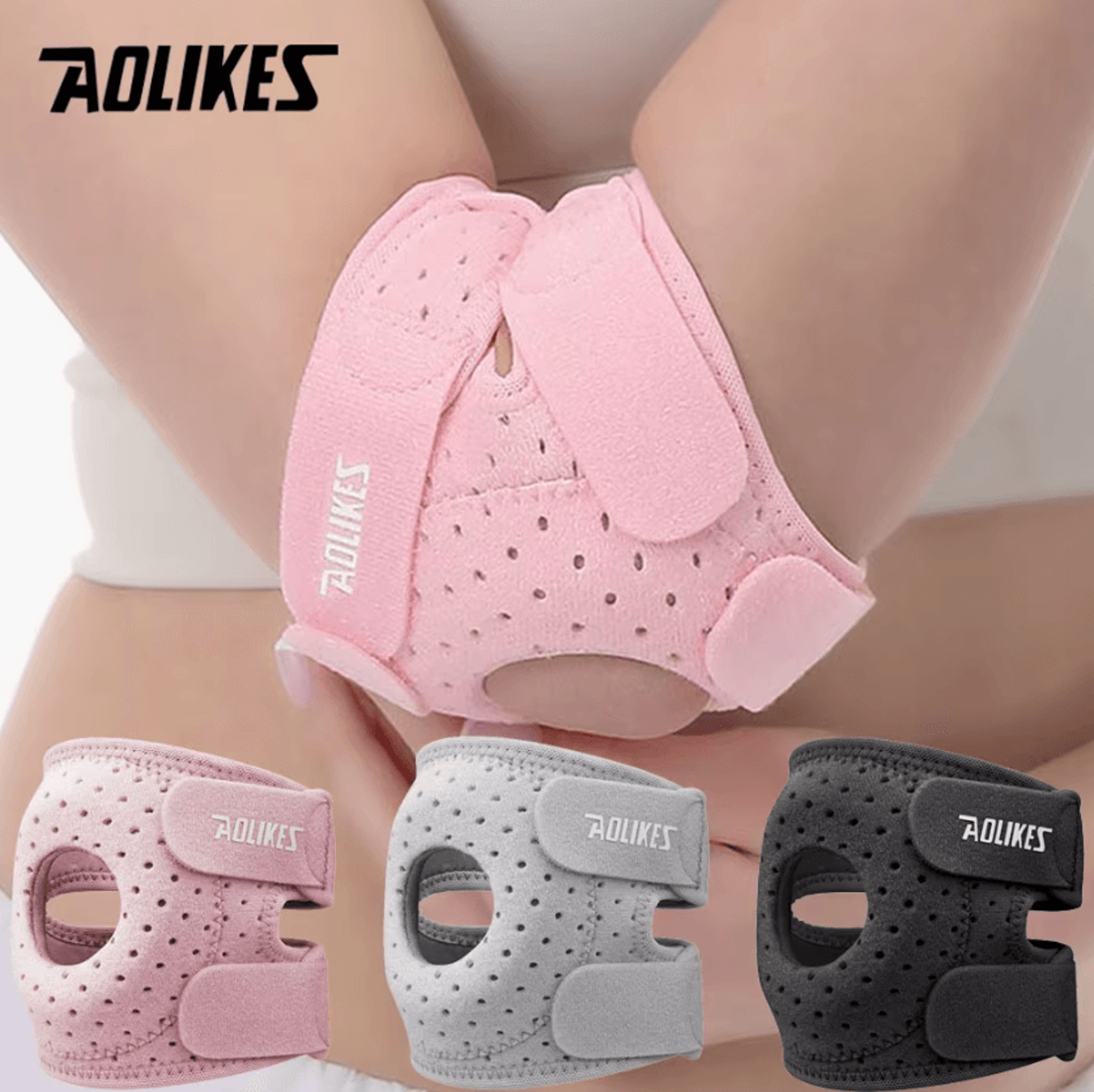 aolikes elbow compression sleeve breathable tennis elbow brace for sports, gym & daily elbow support