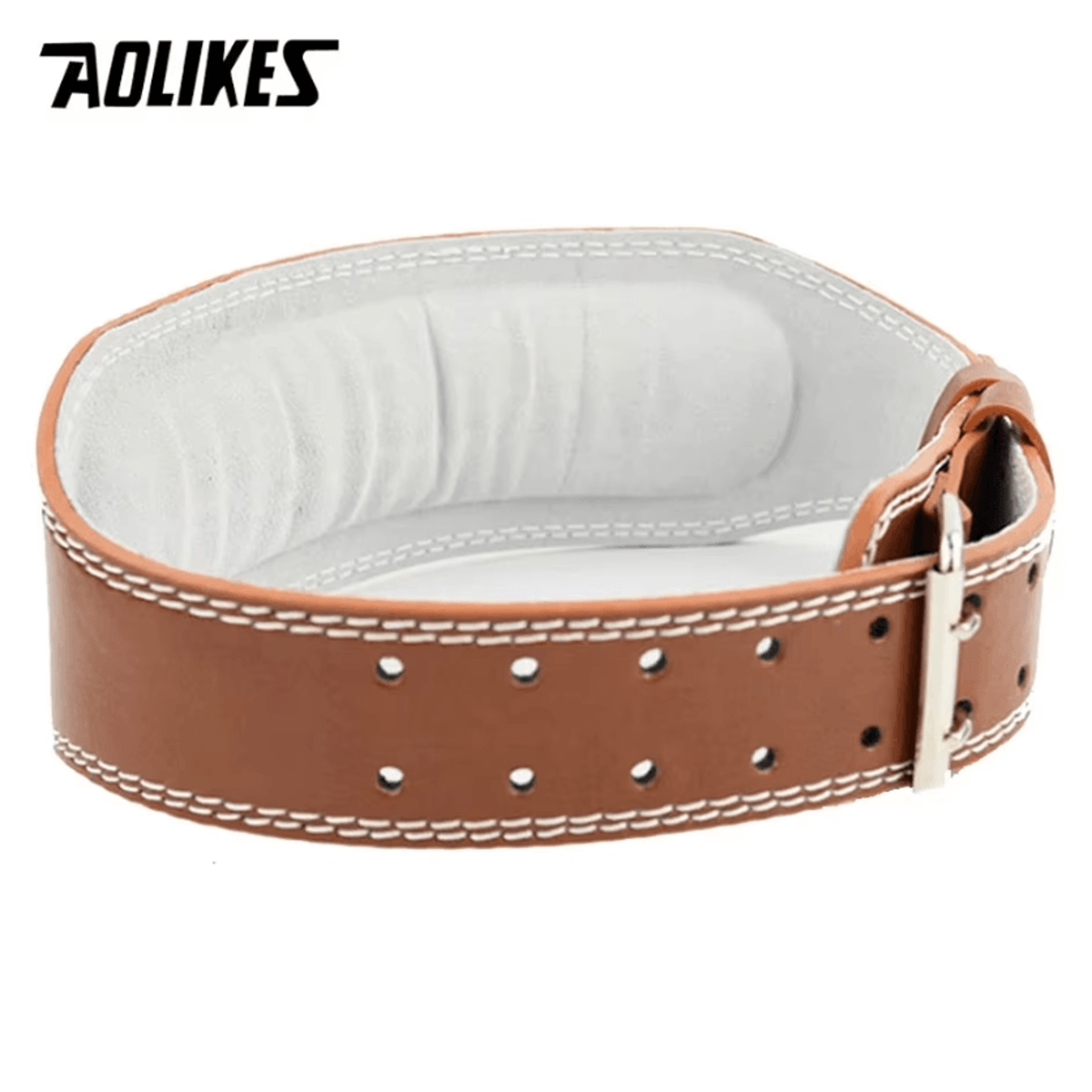 aolikes weightlifting belt wide gym belt for powerlifting, bodybuilding & back support