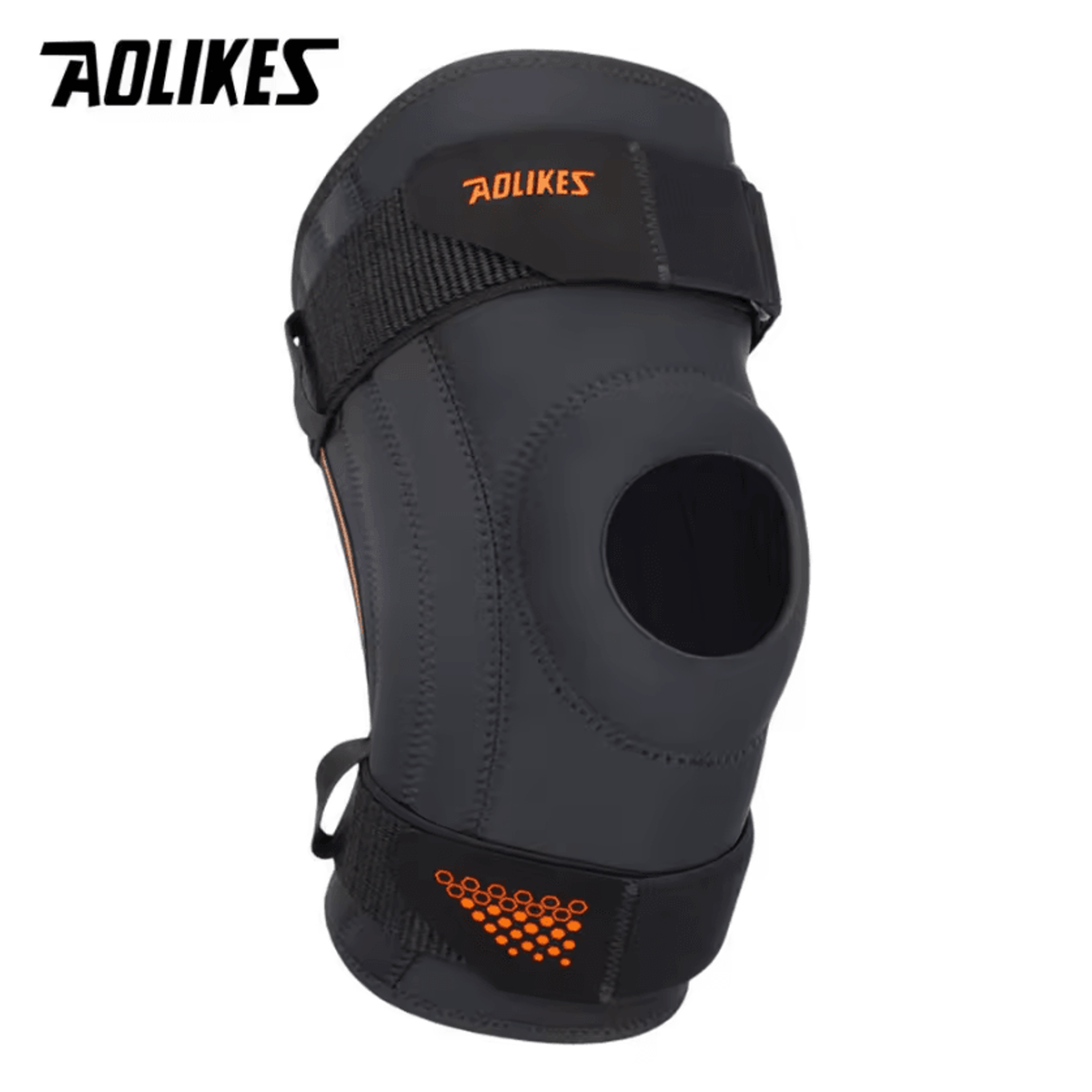 aolikes knee brace for stability adjustable knee support brace for sports & everyday activities