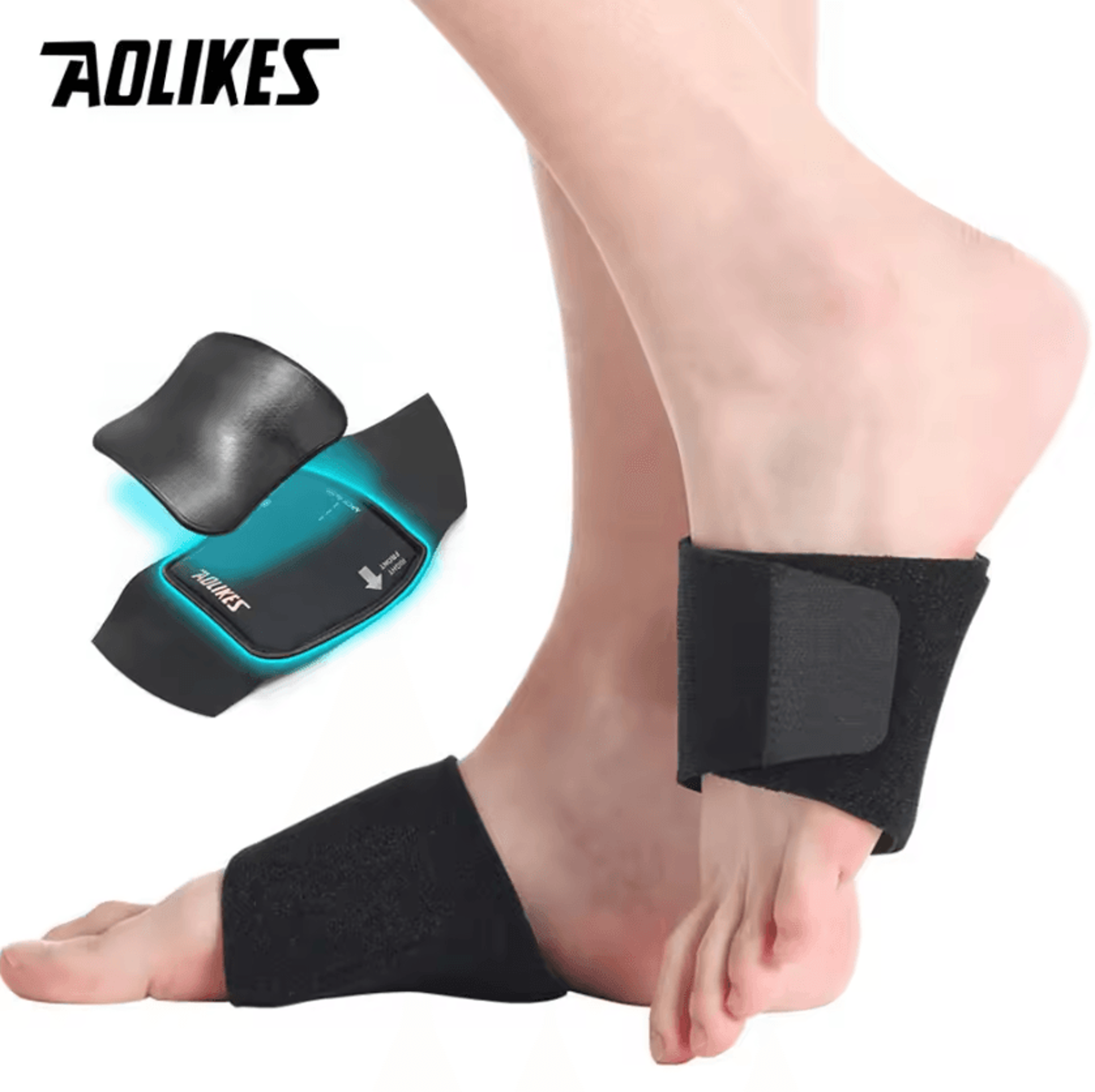 aolikes arch support sleeves soft arch support insoles for flat feet, high arches & everyday comfort