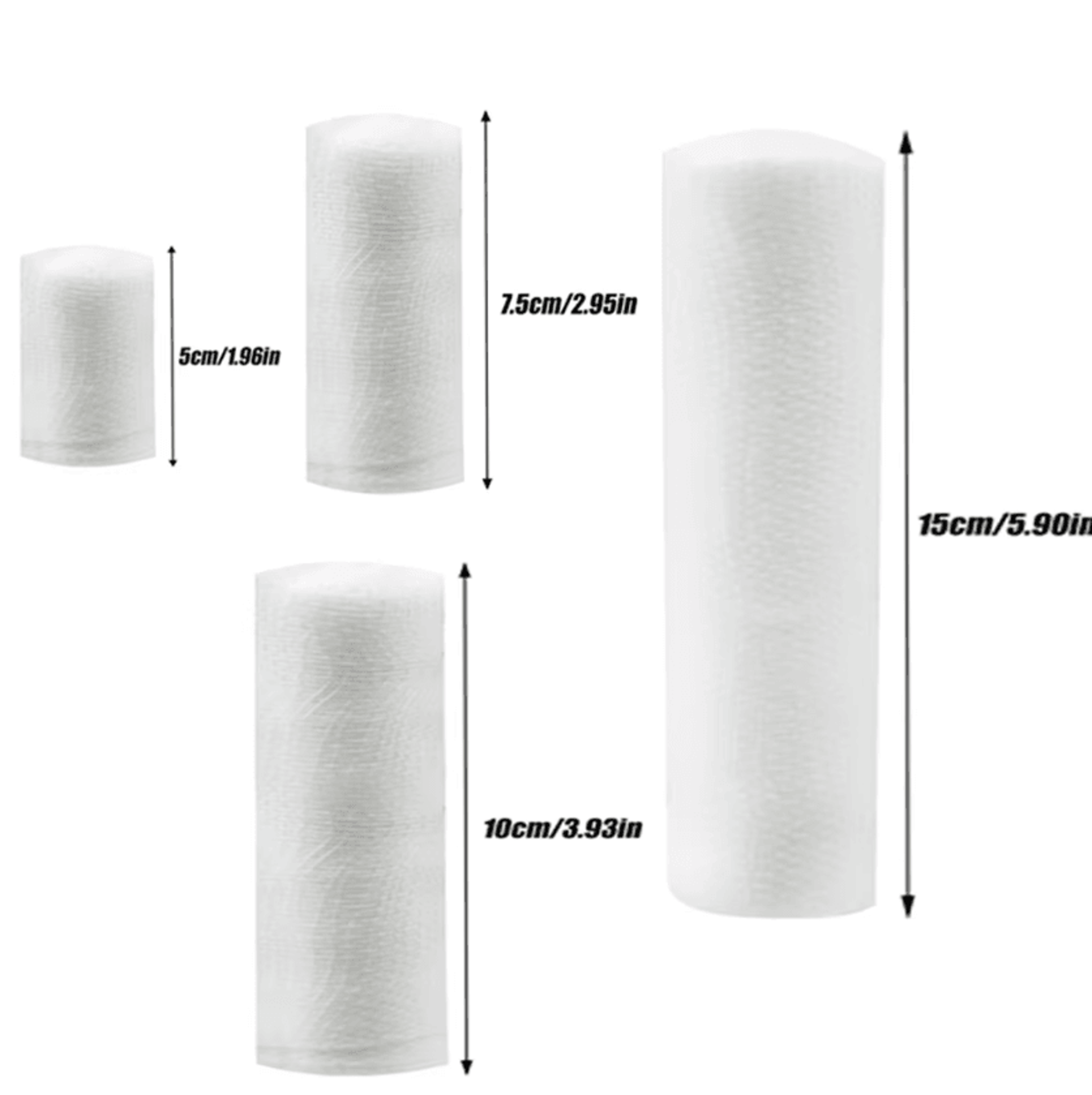 gauze bandage roll with tape 10-pack breathable first aid gauze wrap for dressing support
