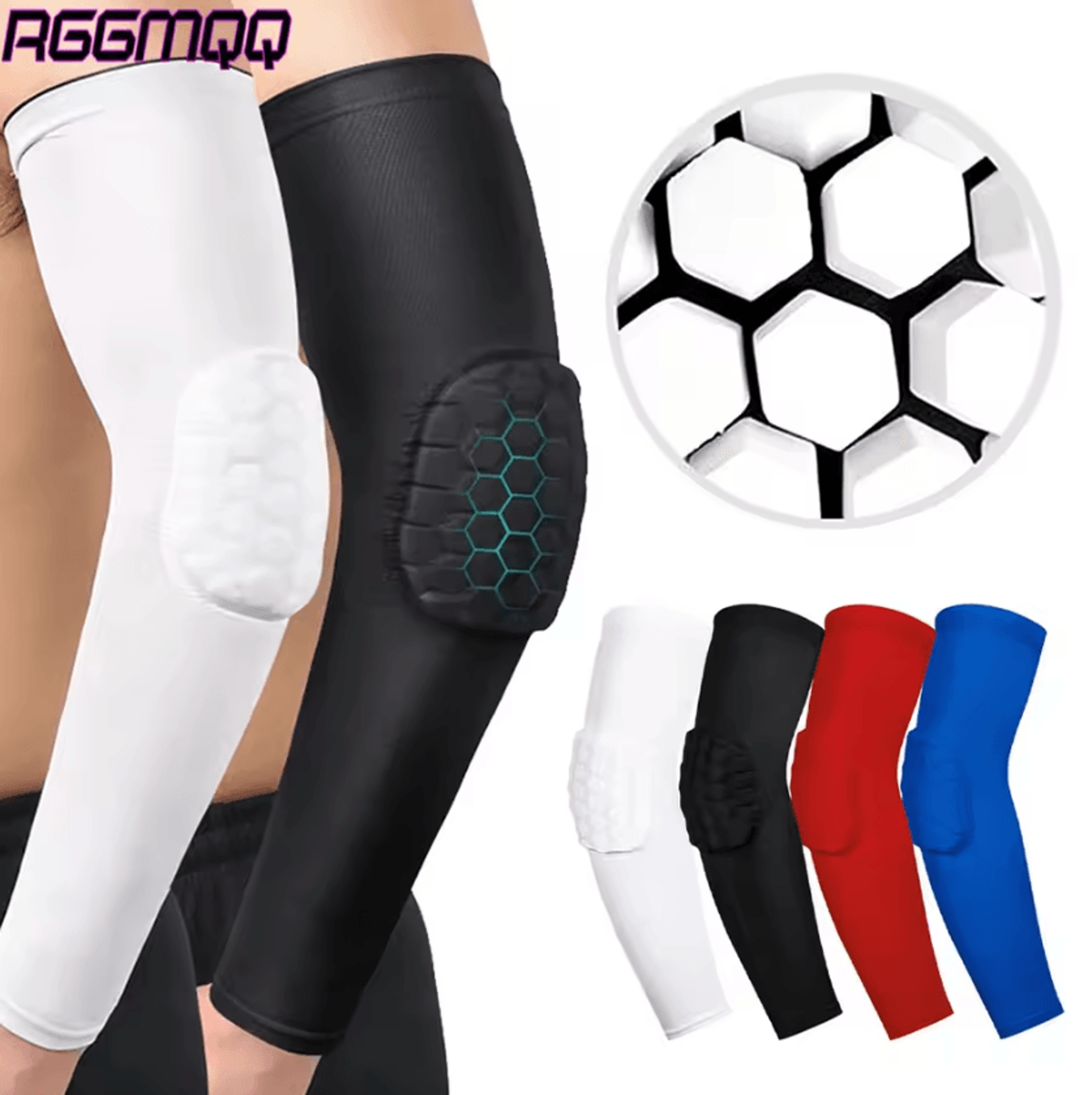 honeycomb padded arm sleeve with elbow protection for sports and training