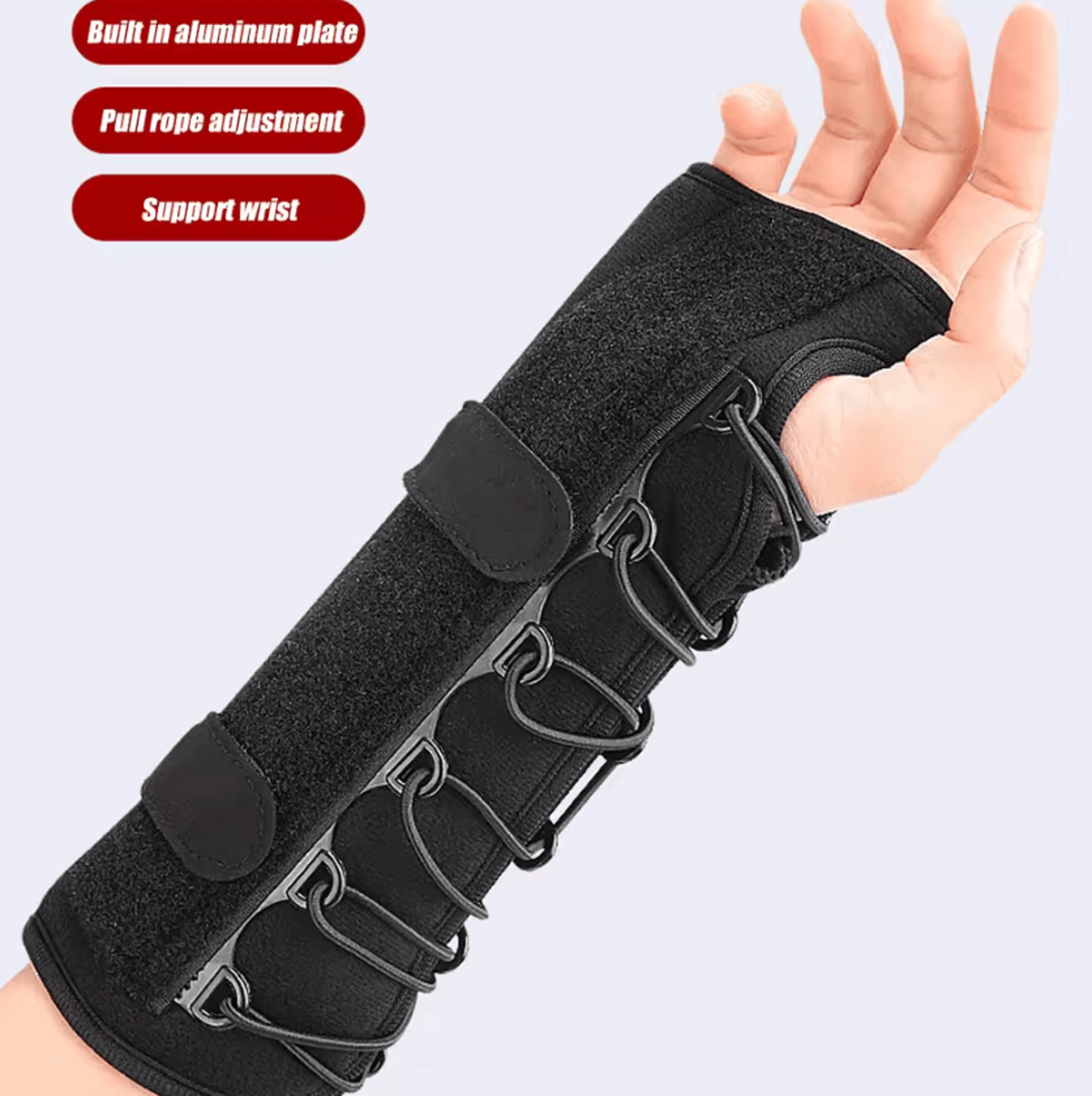 wrist brace with thumb spica splint for tendonitis carpal tunnel and arthritis support