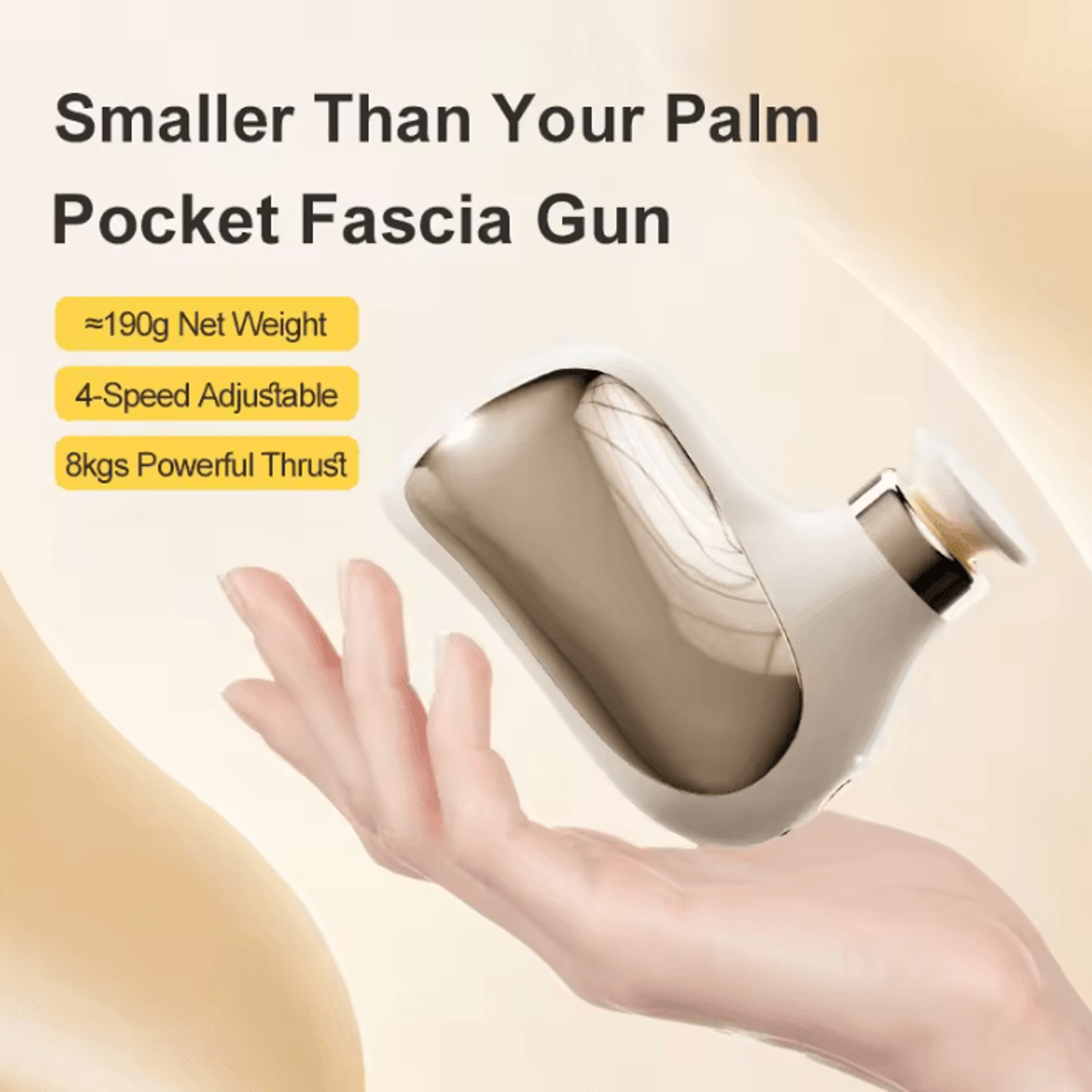 multifunctional mini muscle massage gun cordless deep tissue percussion massager