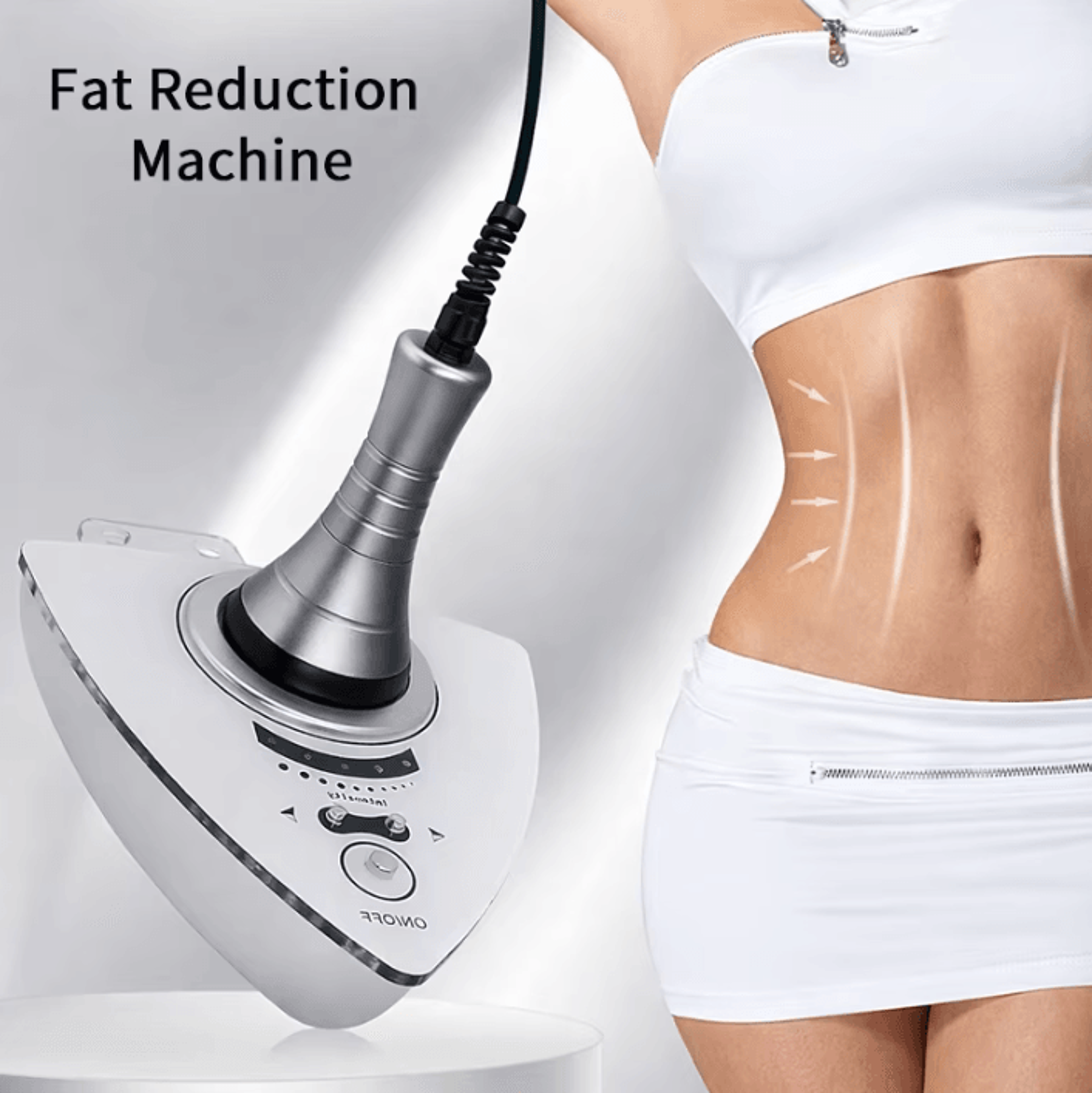 40k ultrasonic cavitation body slimming machine for skin tightening and body contouring