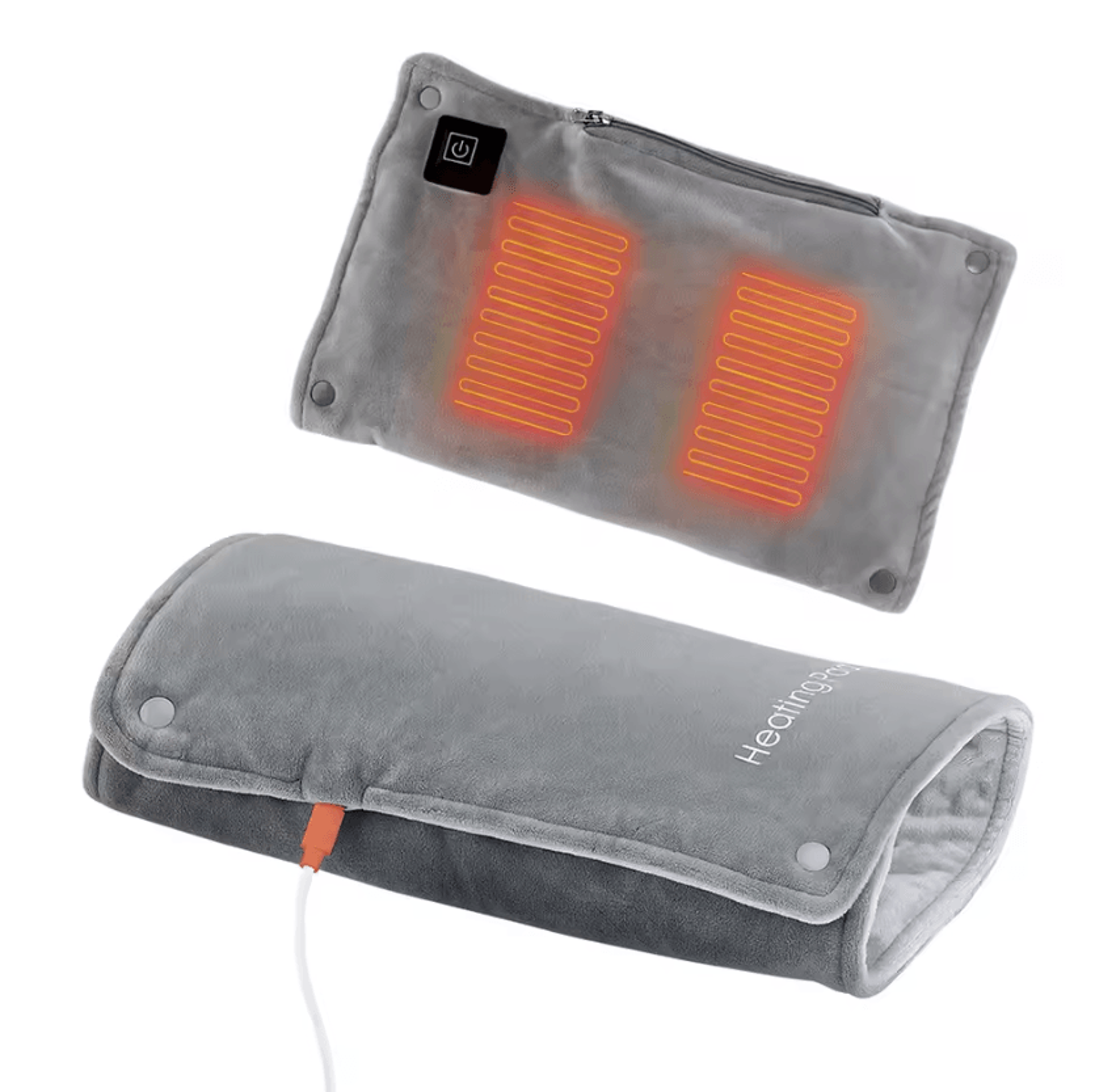 usb electric heating pad – portable heating pad for hands, abdomen & feet with constant temperature warmth