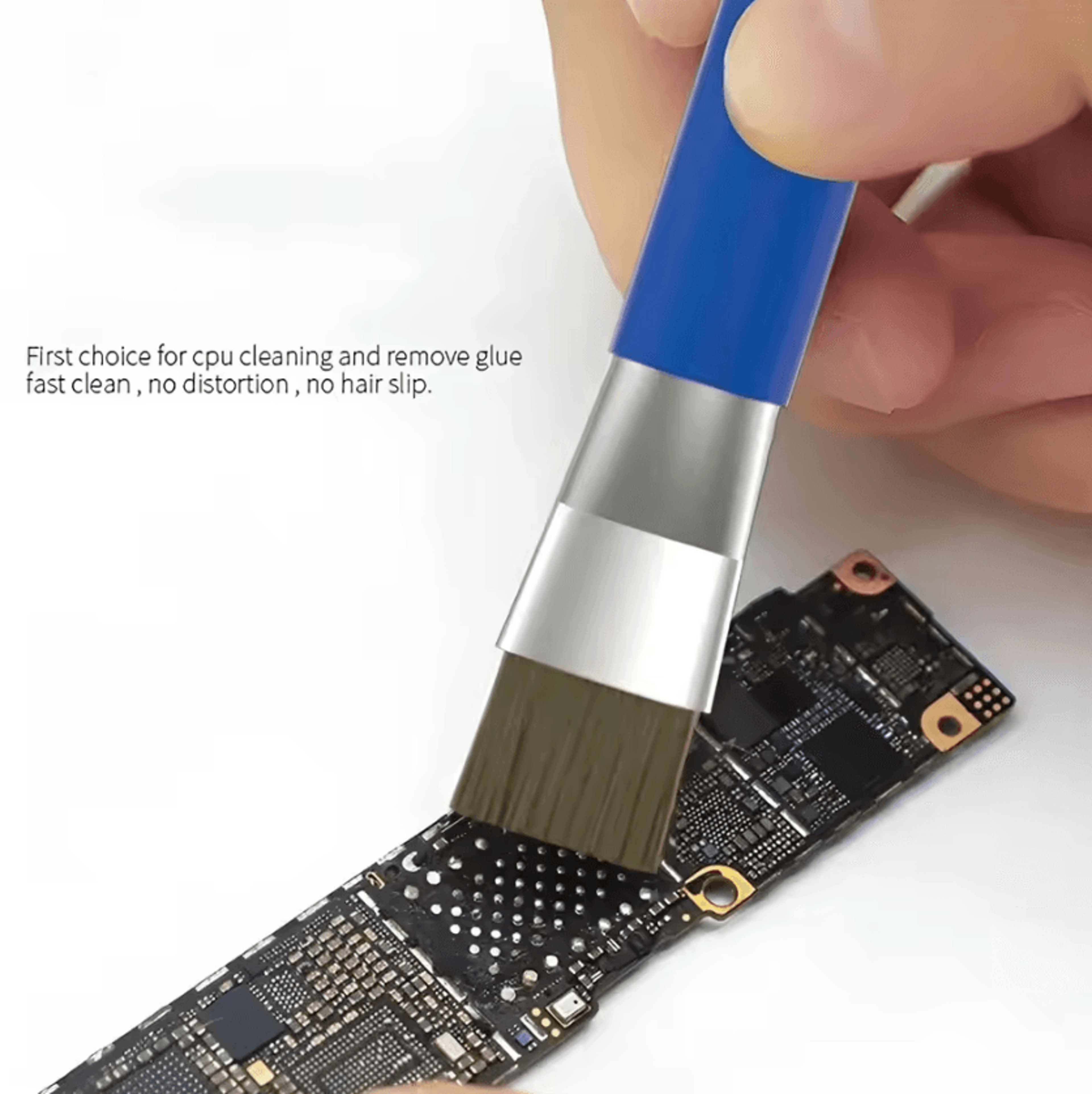 anti-static esd double-head pcb cleaning brush for electronics repair